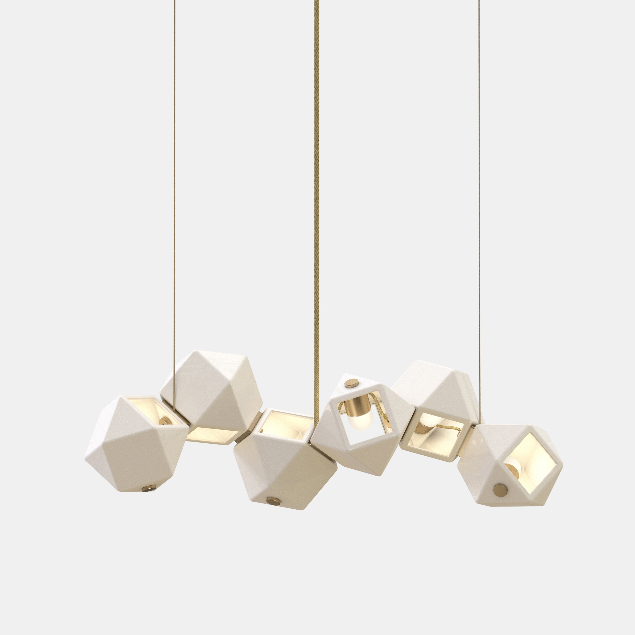 Mostrar el producto Welles Chandelier 6 by Kelly Hoppen del fabricante Gabriel Scott