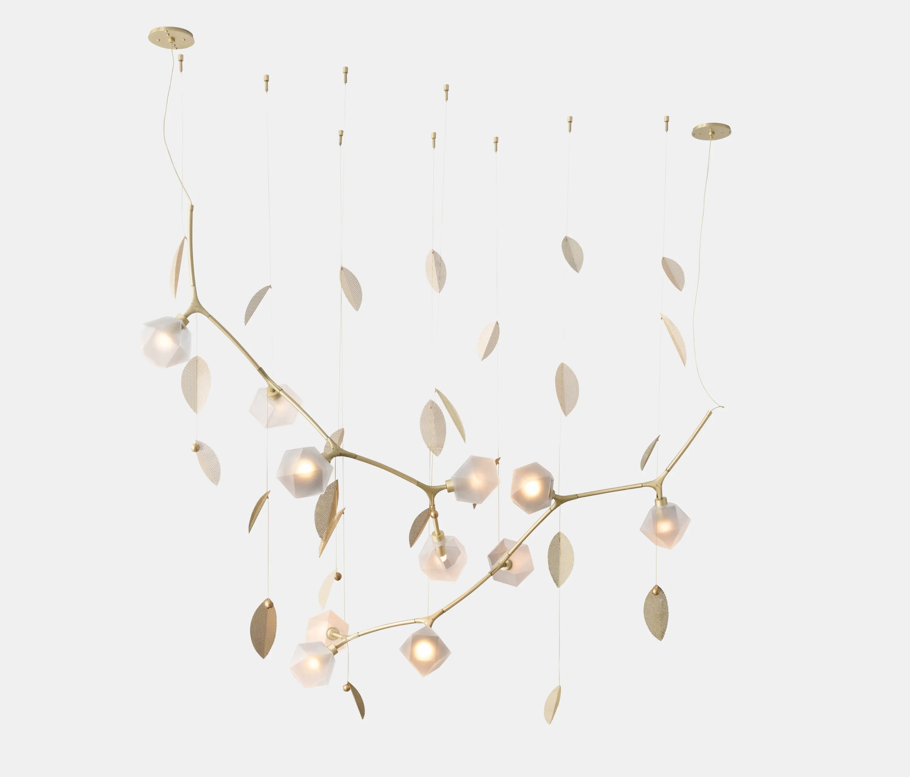Gabriel Scott - Welles Large Chandelier by Michelle Gerson