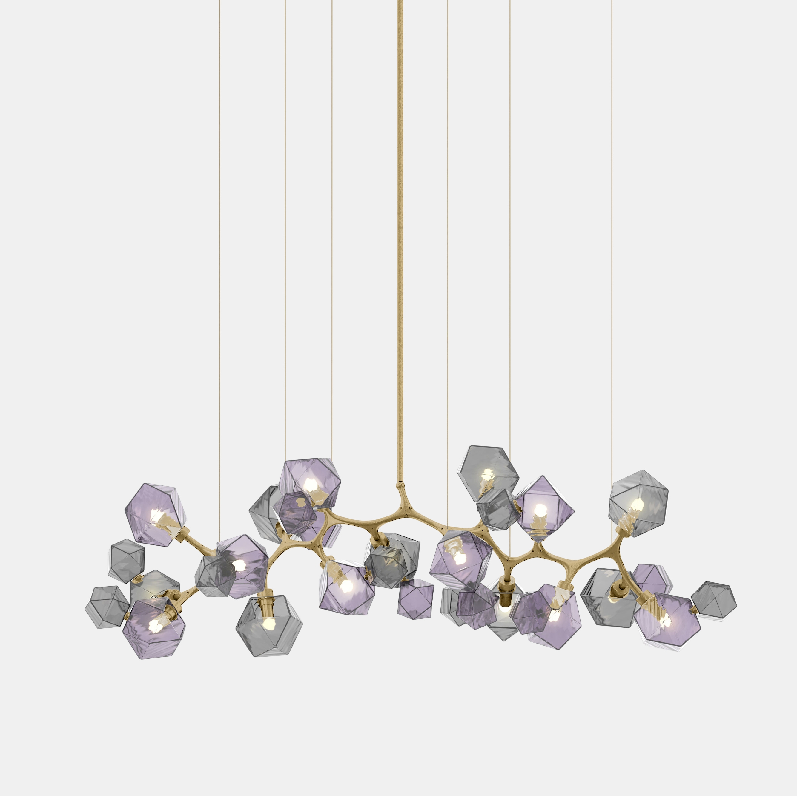 Mostrar el producto Welles Long Chandelier 17 by David Rockwell del fabricante Gabriel Scott