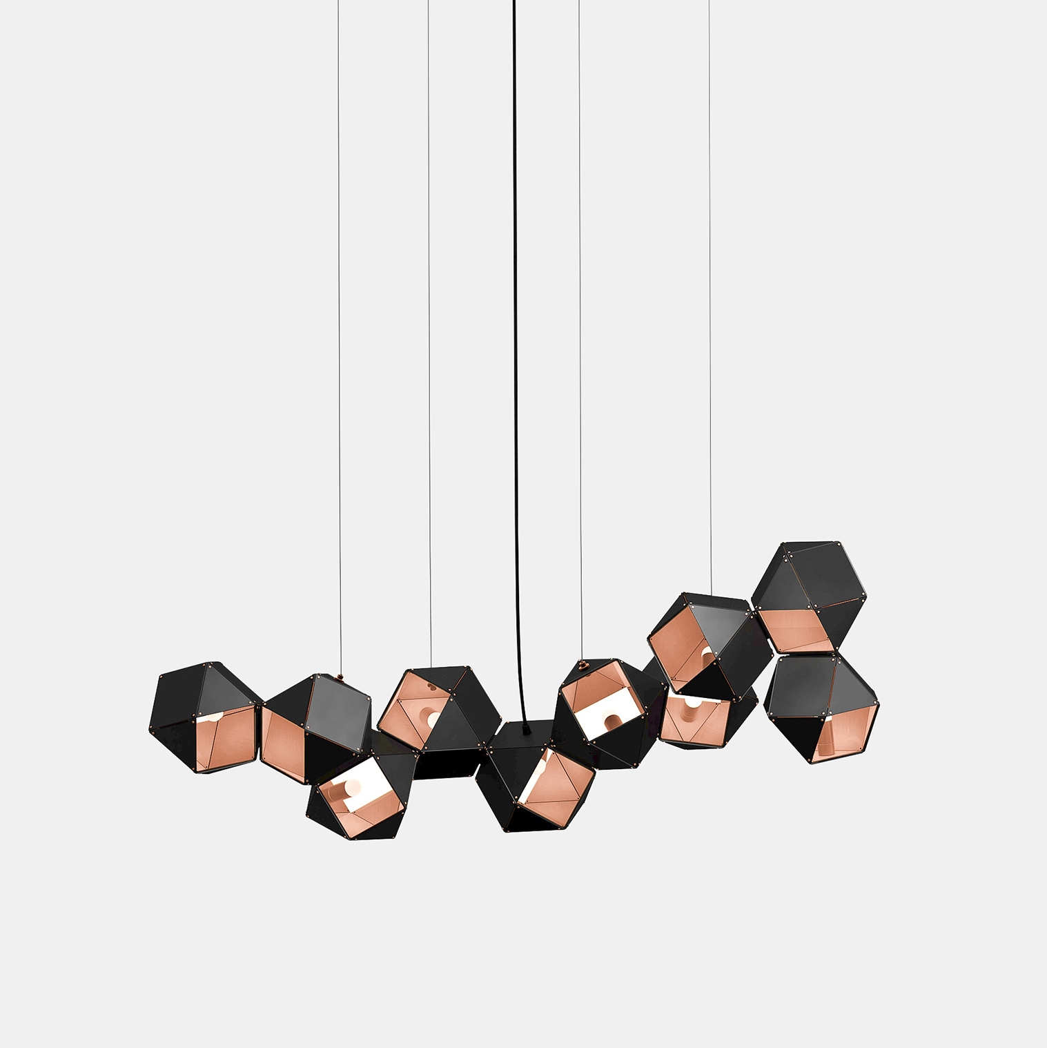 Welles Steel Long Chandelier 10