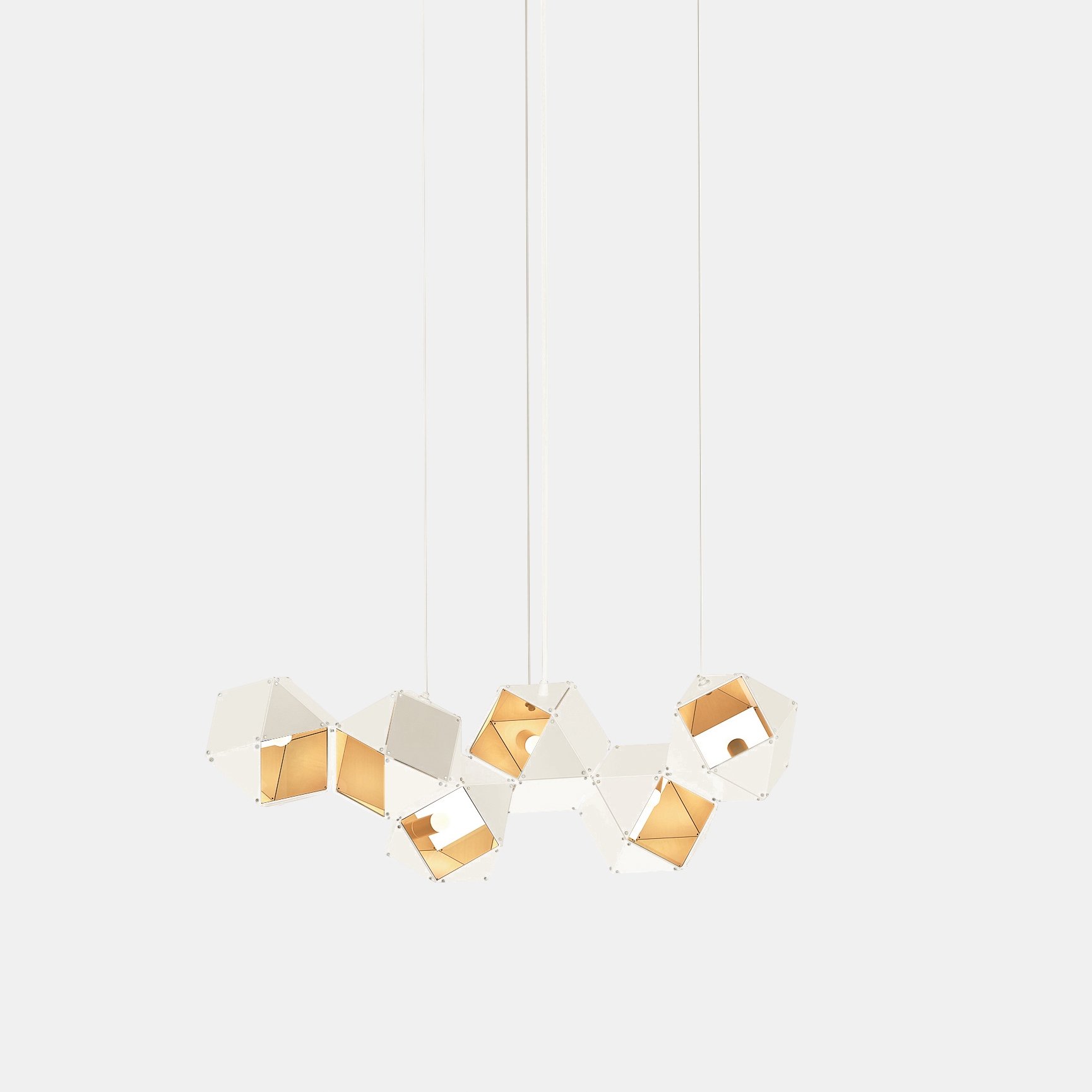 Welles Steel Long Chandelier 6