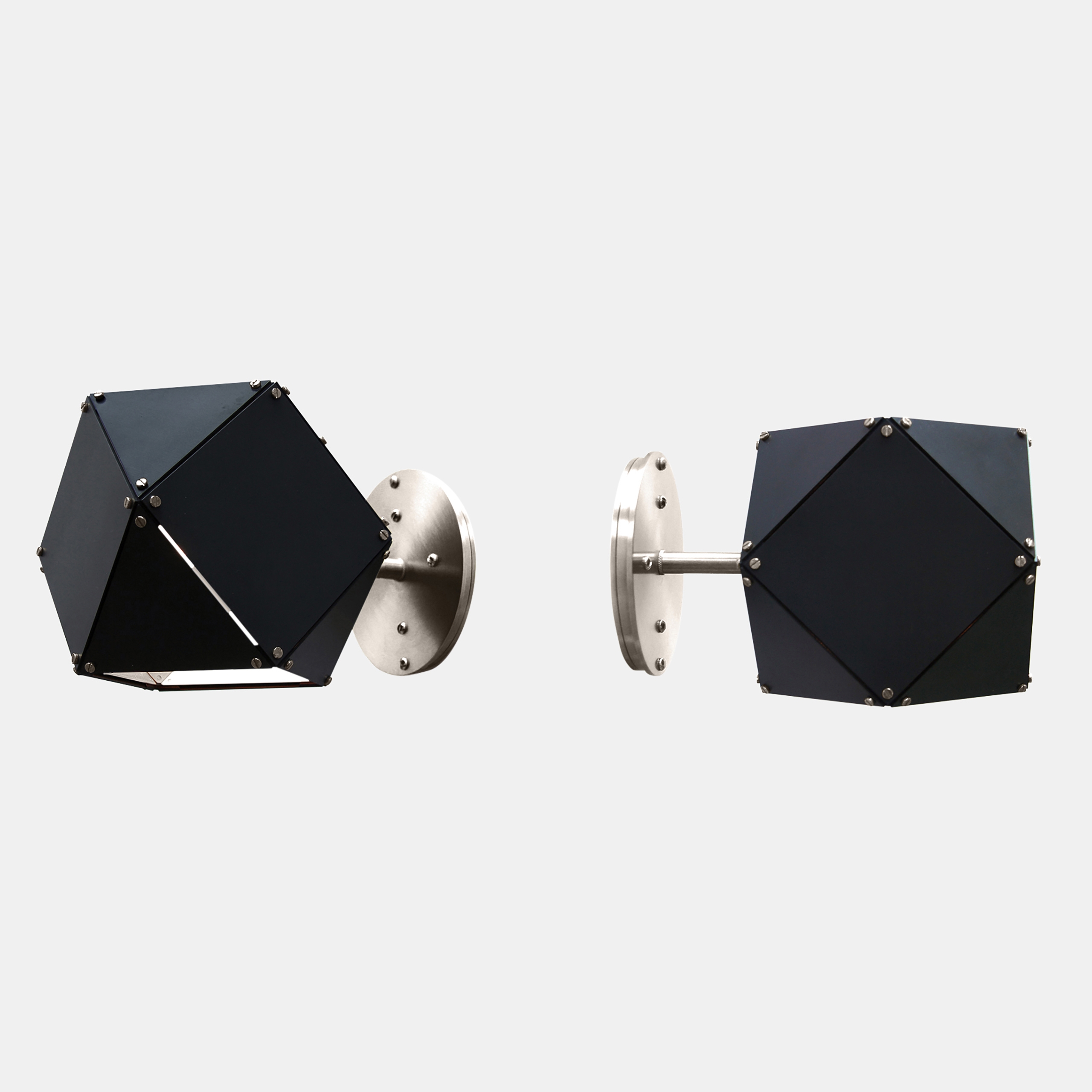 Welles Steel Single Head Sconce