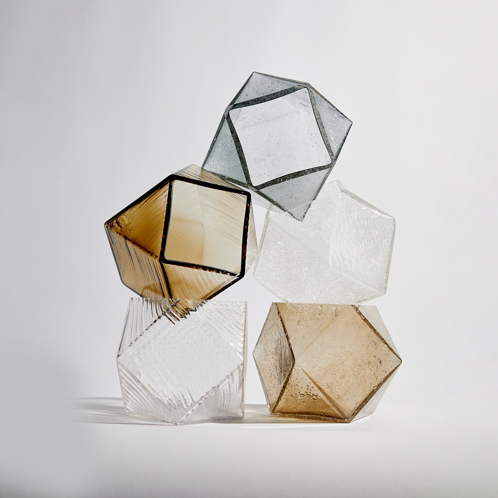 Display product Welles Textured Glass from manufacturer Gabriel Scott