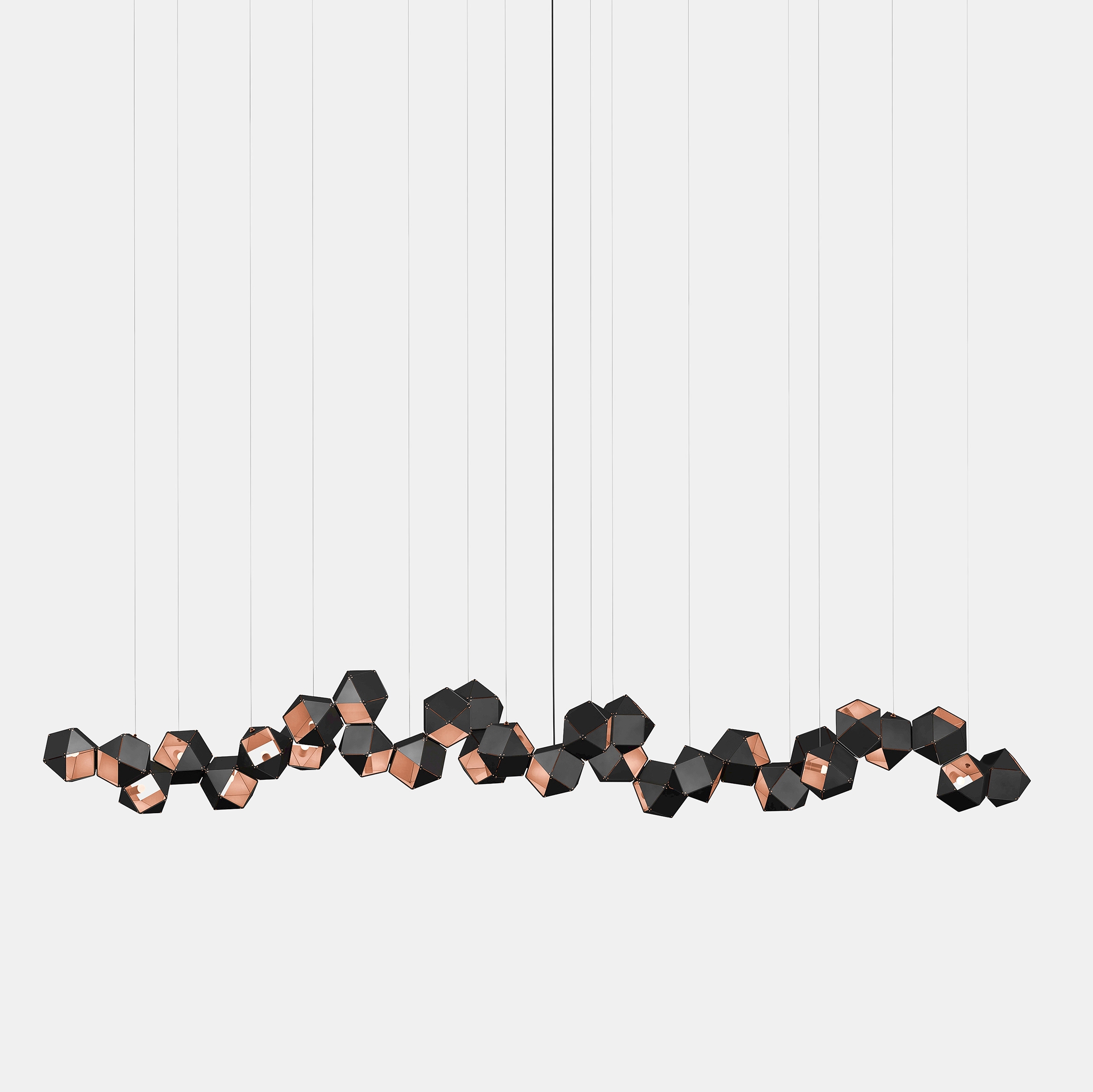 Produkt Welles Glass Long Chandelier 30 des Herstellers Gabriel Scott anzeigen