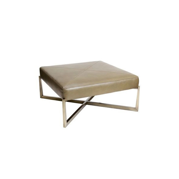 Afficher le produit Square Tuffet Ottoman du fabricant Powell & Bonnell