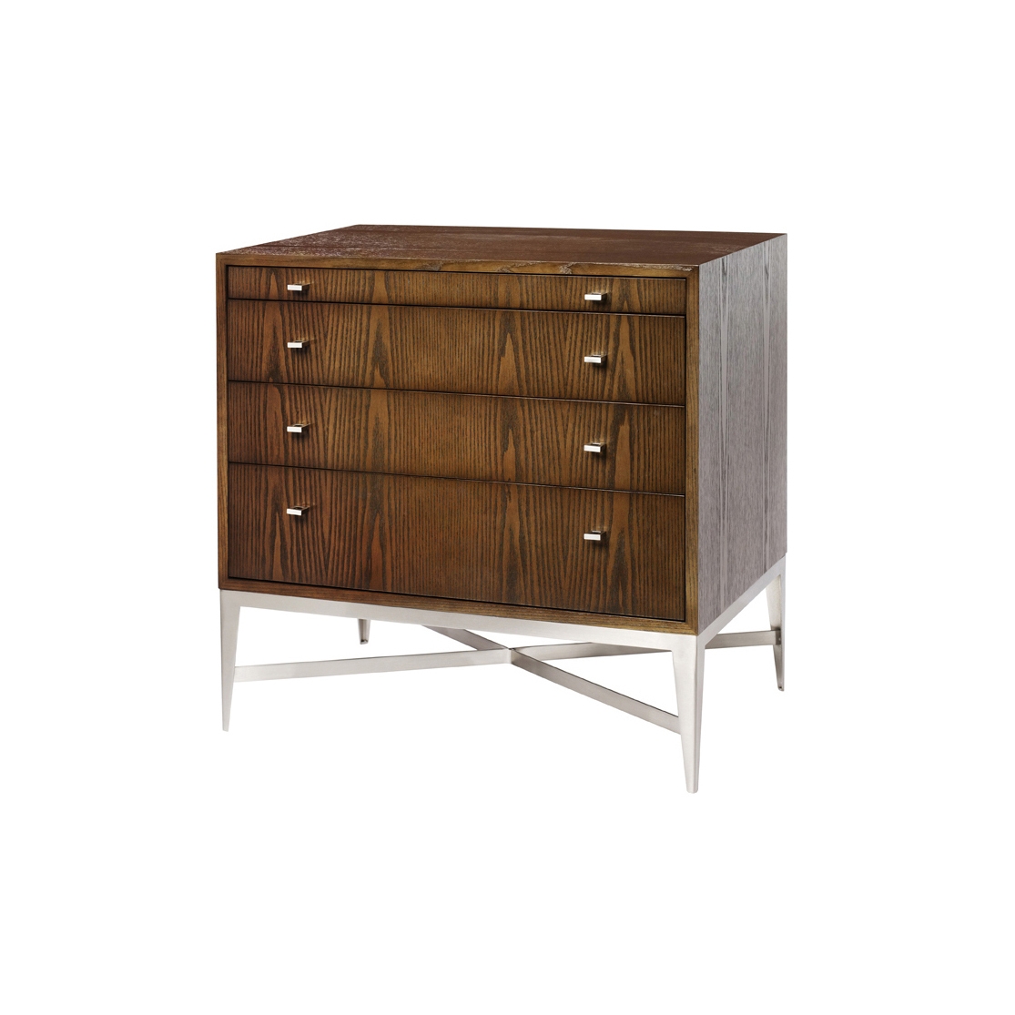 Afficher le produit Plateau Nightstand 4-Drawer du fabricant Powell & Bonnell