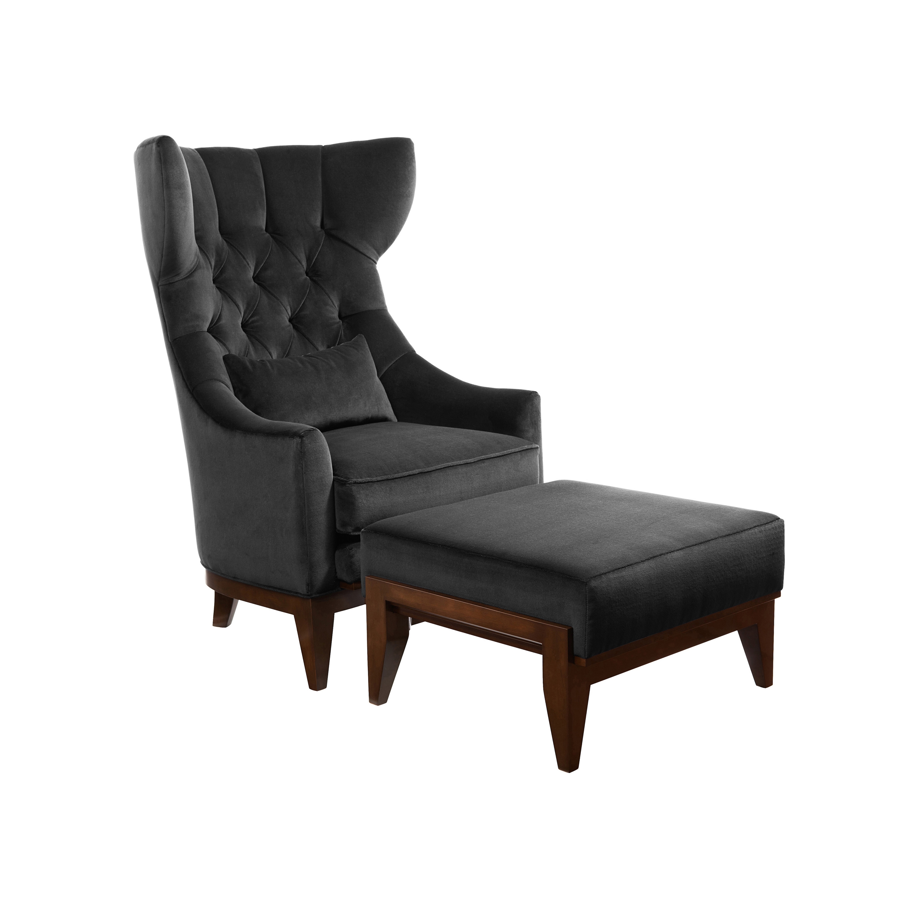 Afficher le produit Kudu Chair and Ottoman du fabricant Powell & Bonnell