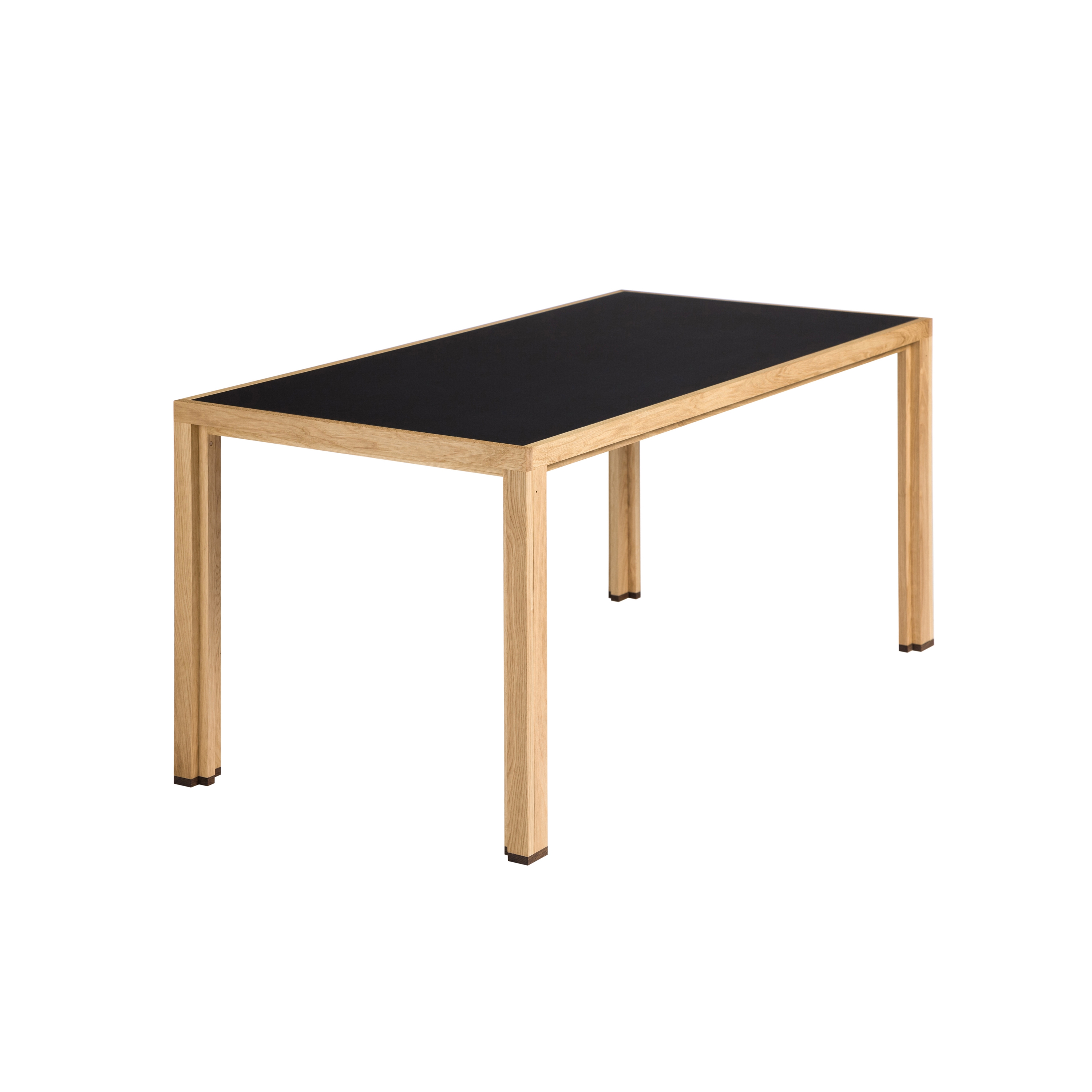 Dining table linoleum night oak