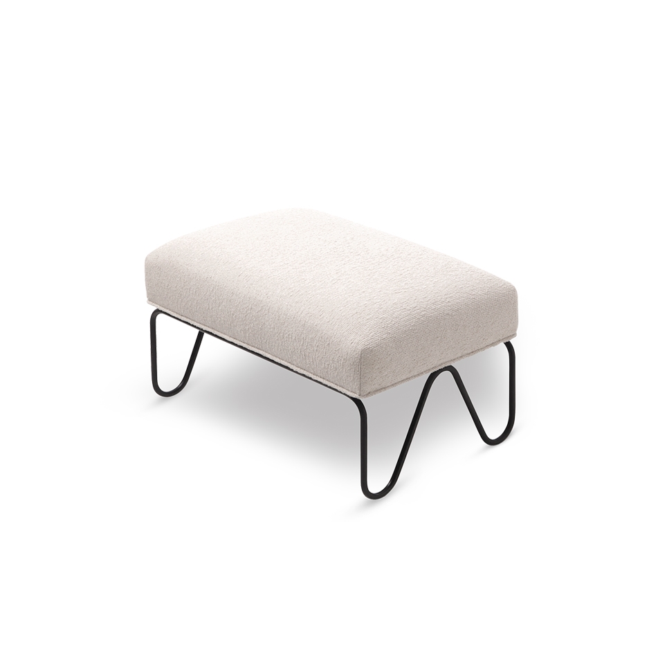 Mostra il prodotto Malibu Ottoman del produttore William Haines Designs