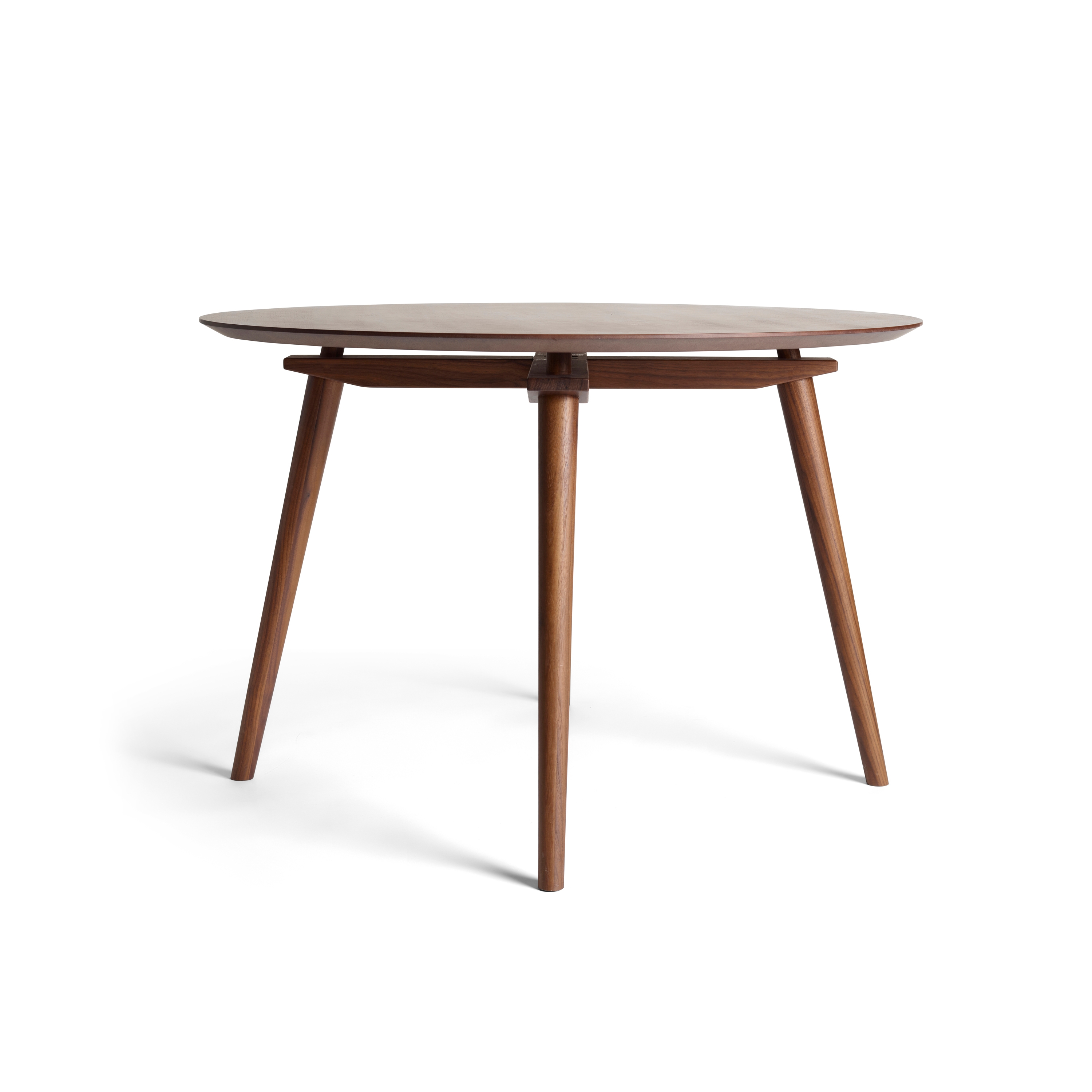 CC Dining Table 110 cm, Natural Walnut