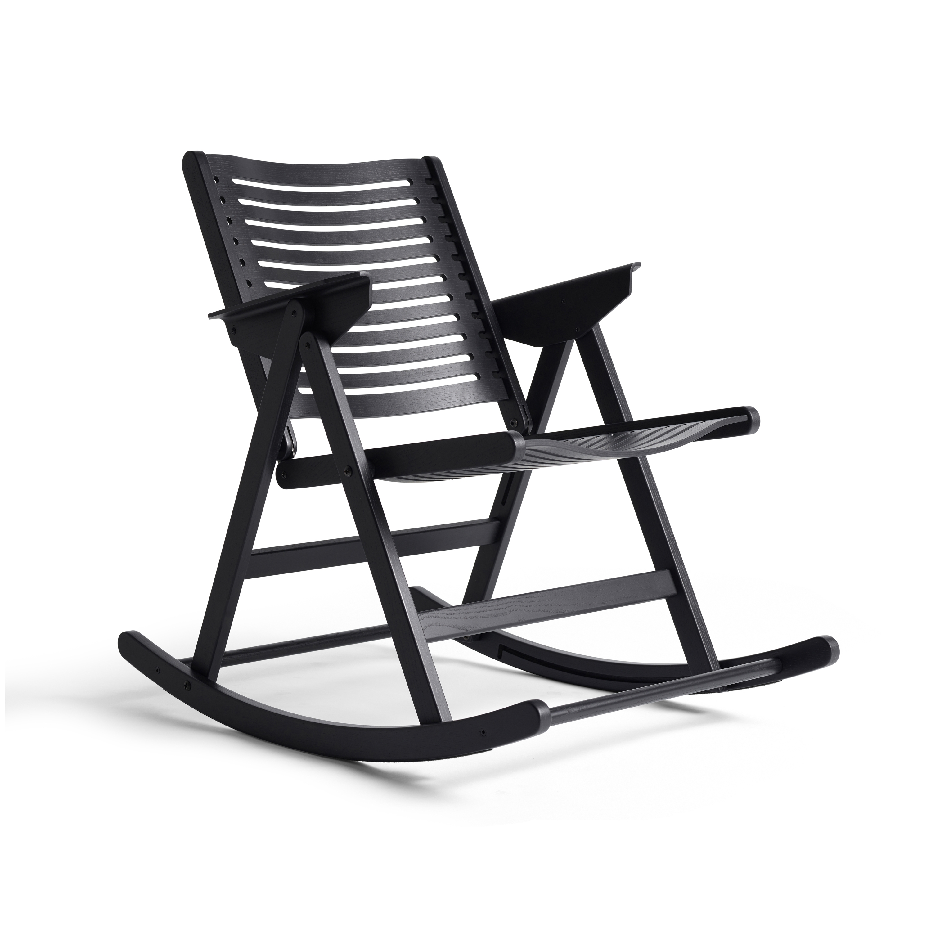Rex Rocking Chair Black Oak