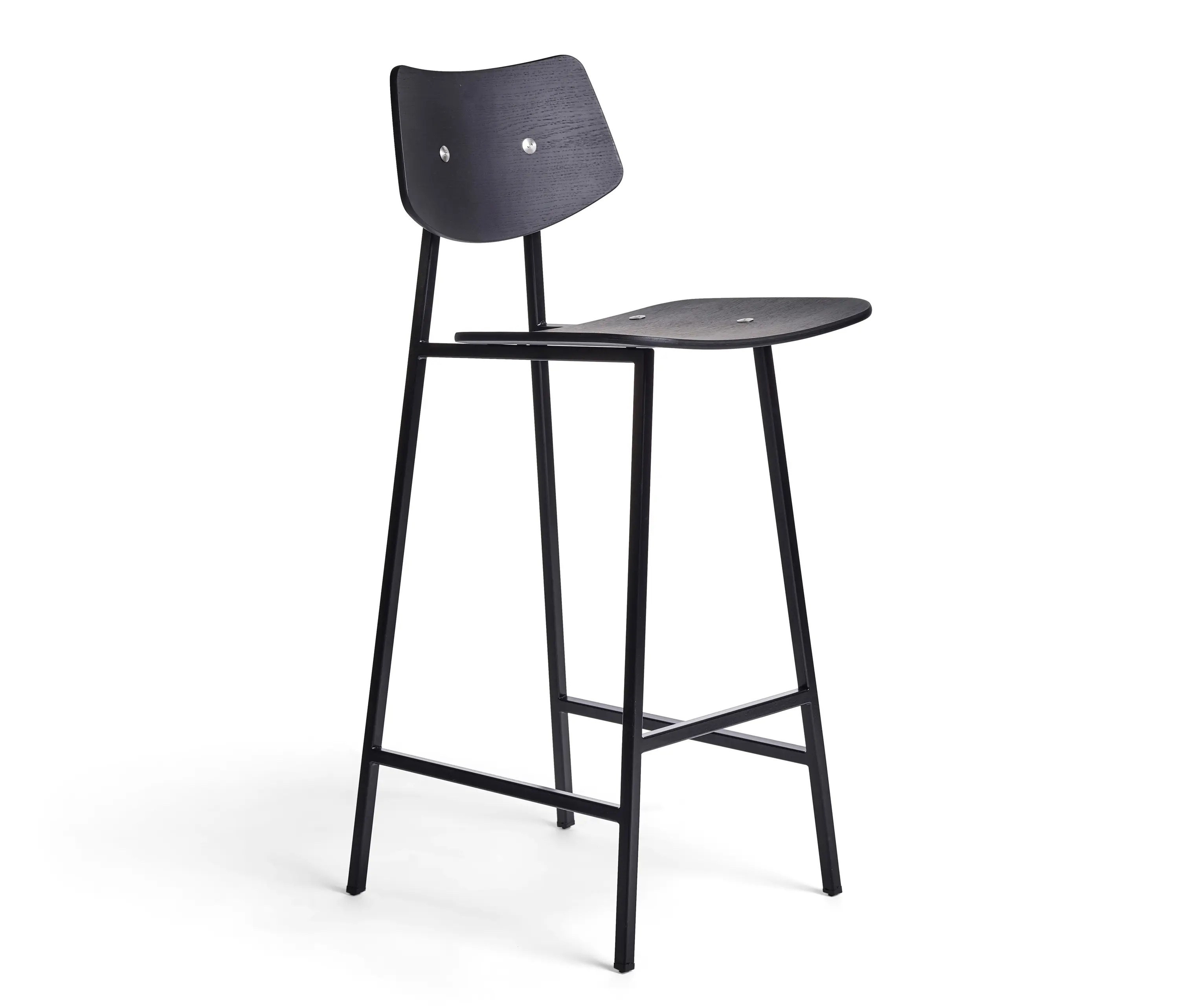 Rex Kralj - 1960 Barchair Low, Black Oak
