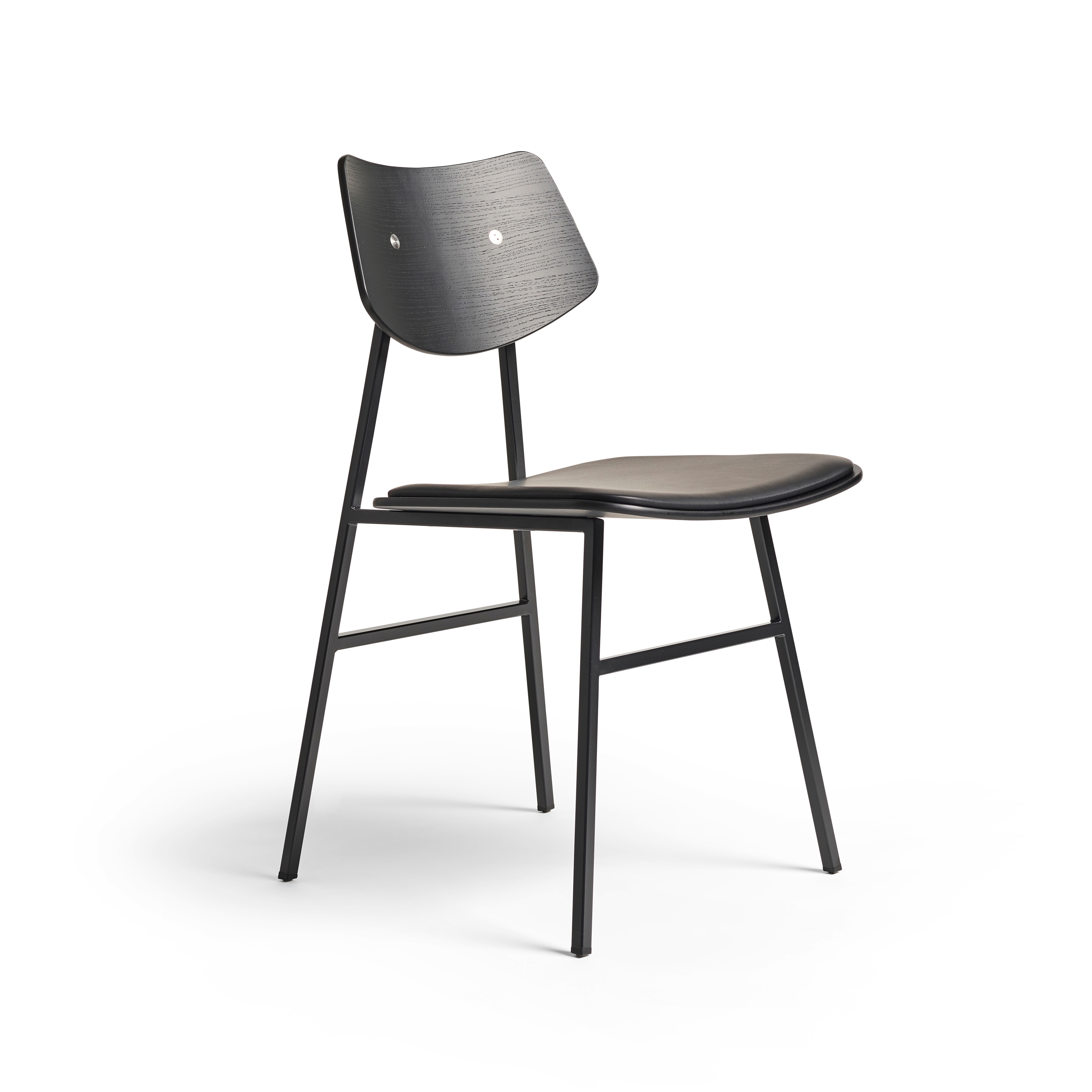 Mostrar el producto 1960 Chair Seat offset upholstery, Black Oak del fabricante Rex Kralj