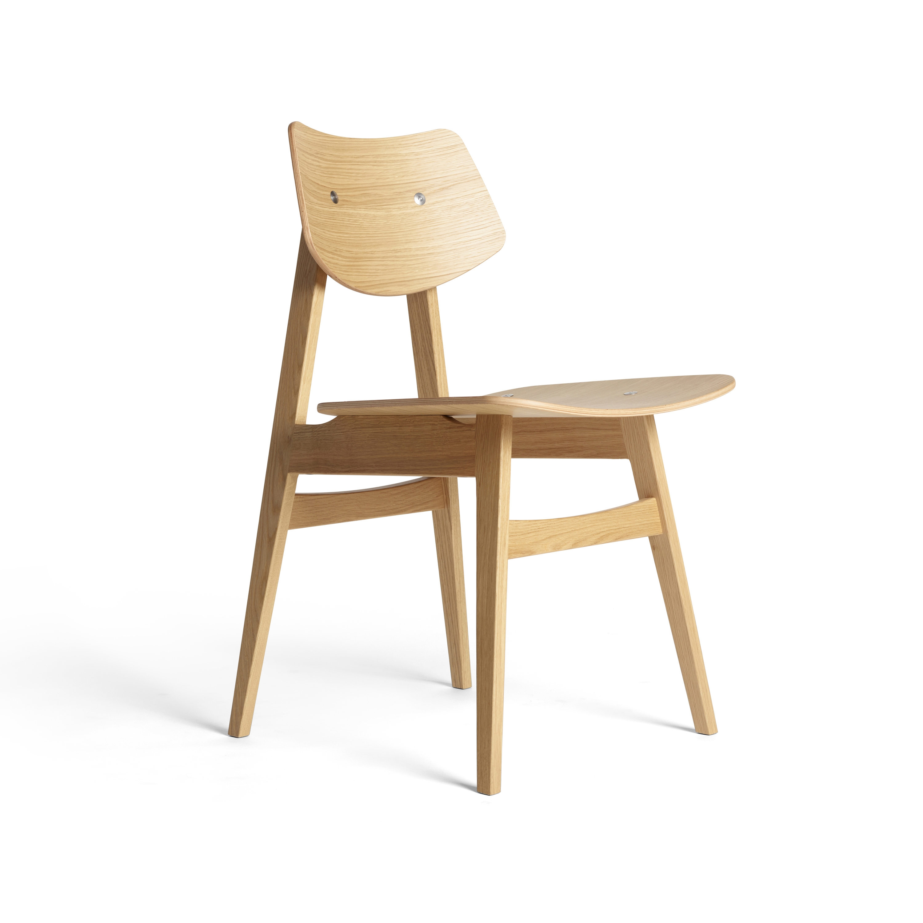 1960 Wood Chair, Natural Oak