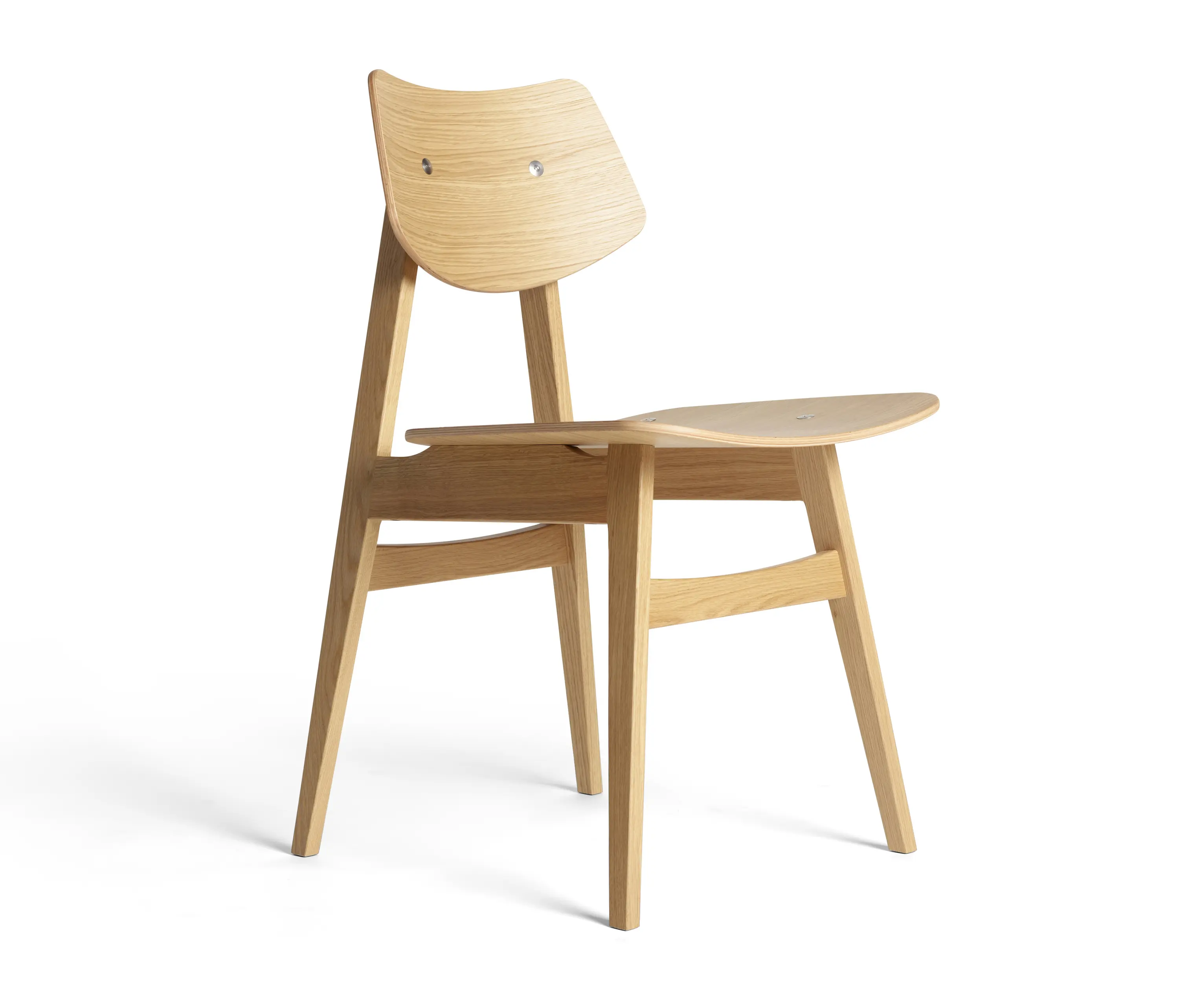 Rex Kralj - 1960 Wood Chair, Natural Oak