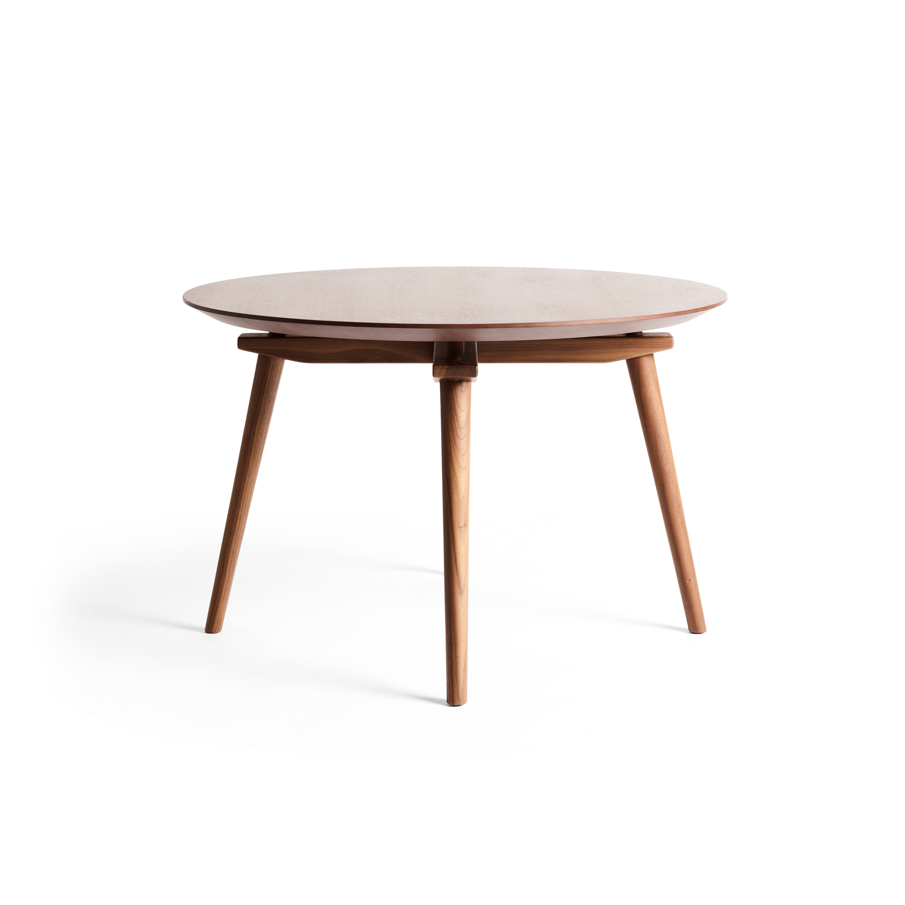 CC Club Table, Natural Walnut