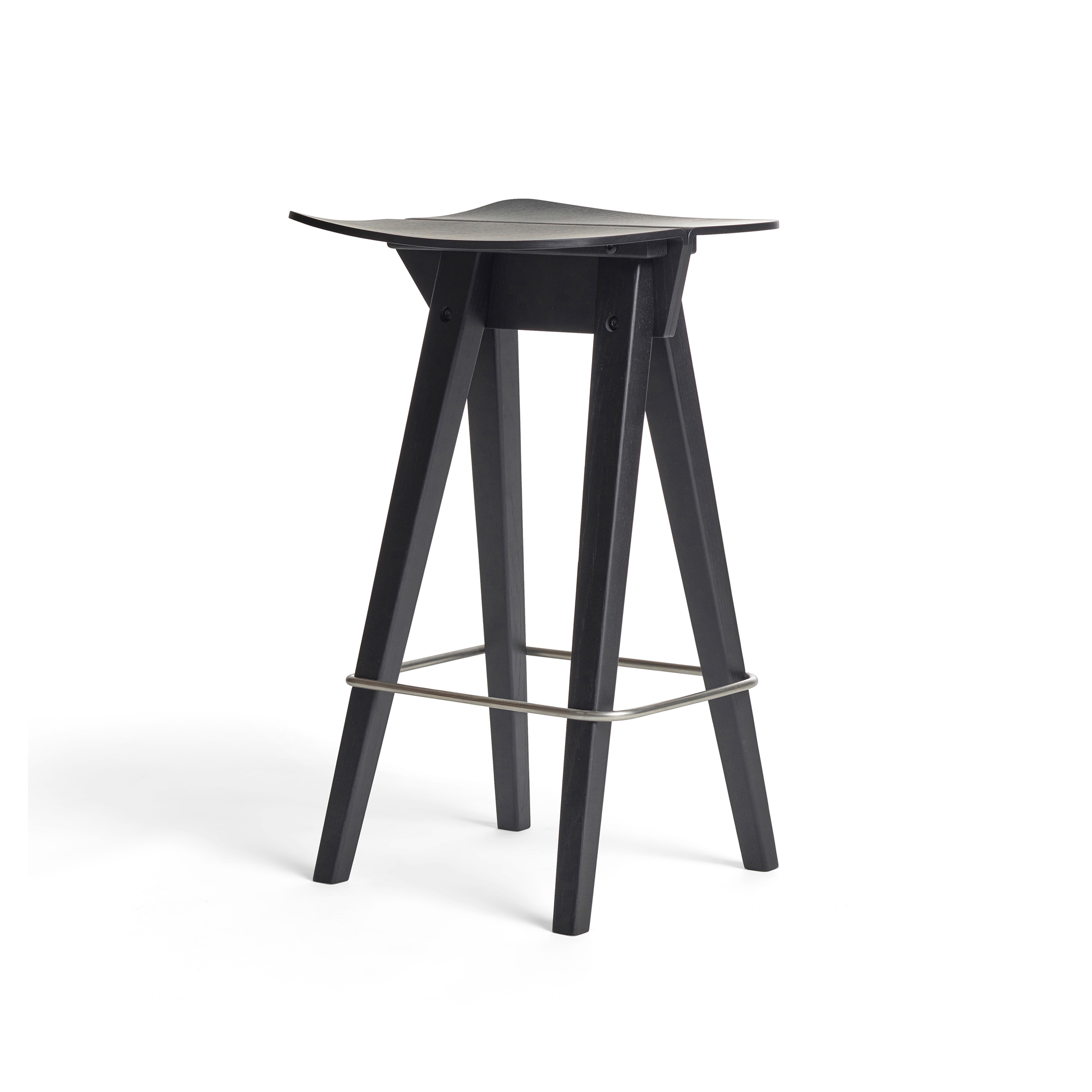 Display product Mosquito Barstool Low, Black Oak from manufacturer Rex Kralj