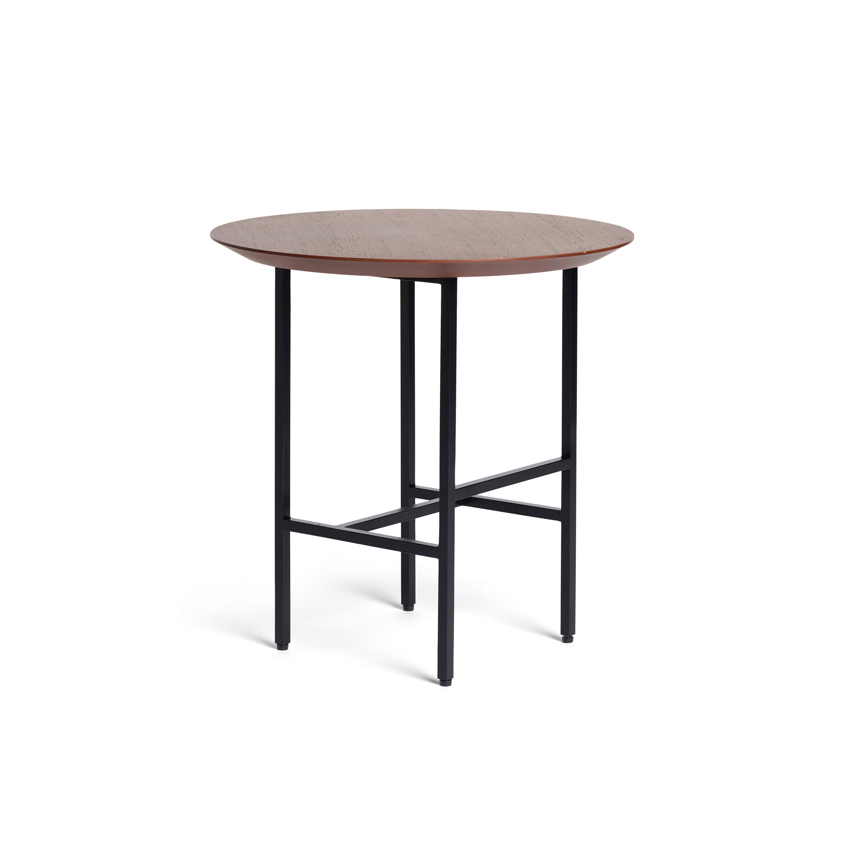 SQ Side Table, Natural Walnut