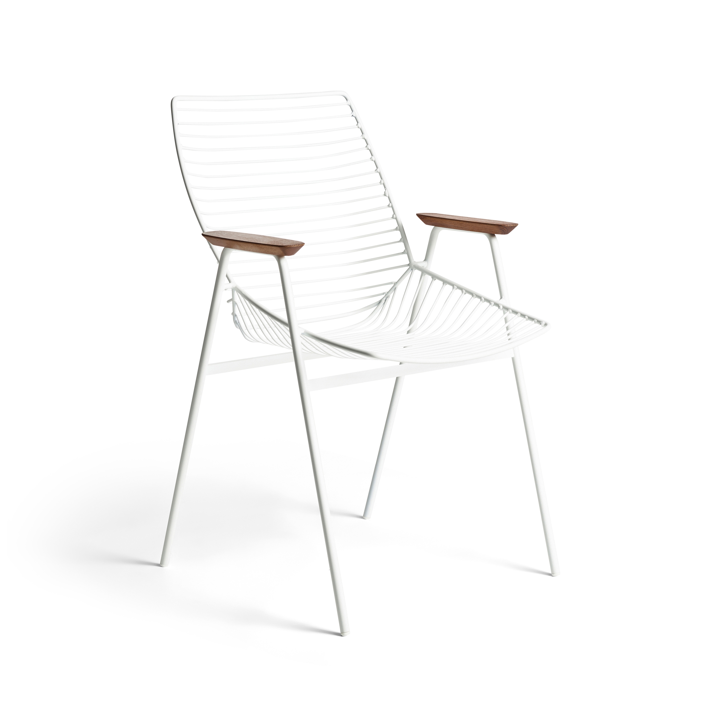 Display product Zelo Armchair, Matt White Powdercoat from manufacturer Rex Kralj