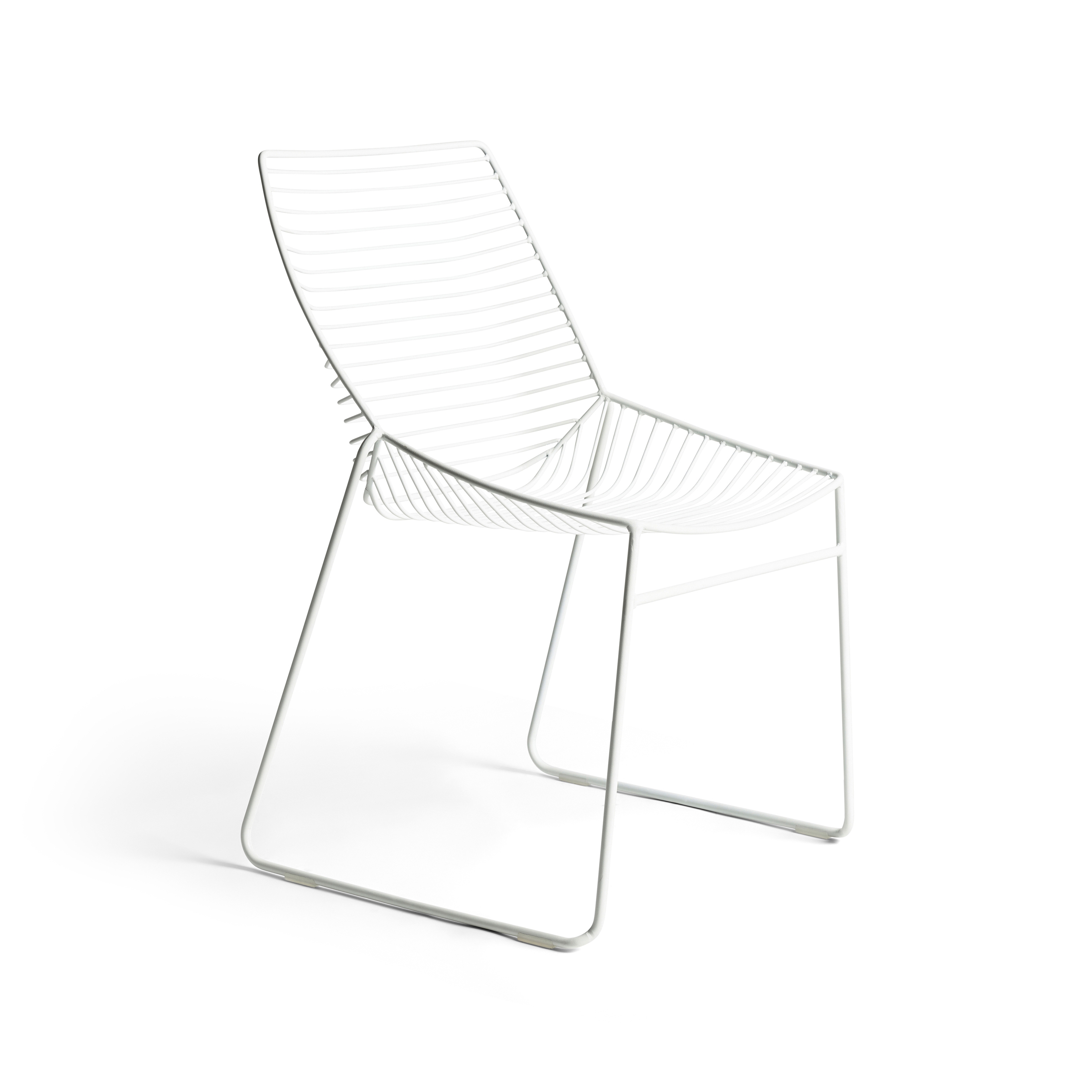 Zelo Chair, Matt White Powdercoat