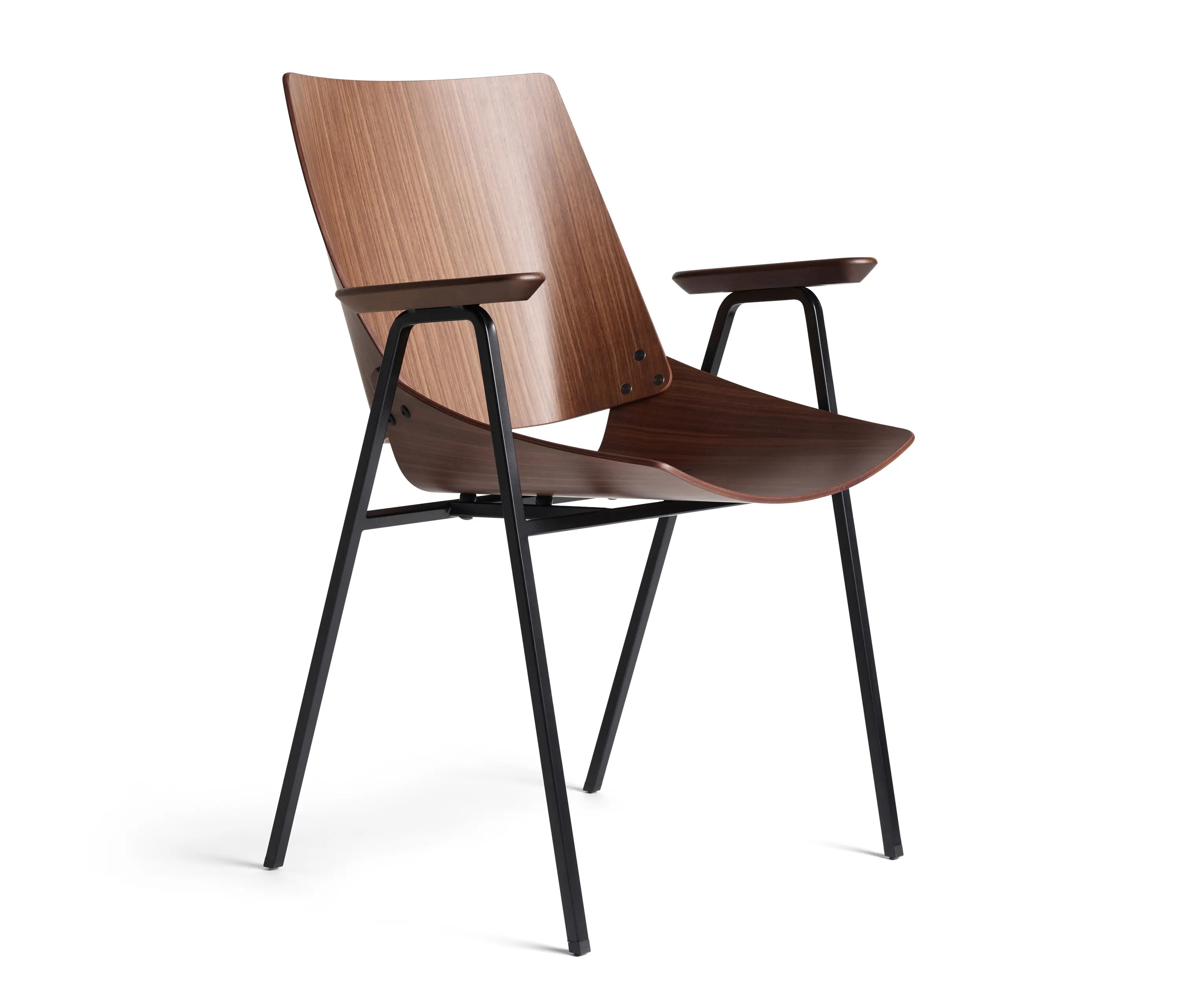 Rex Kralj - Shell Armchair Natural Walnut