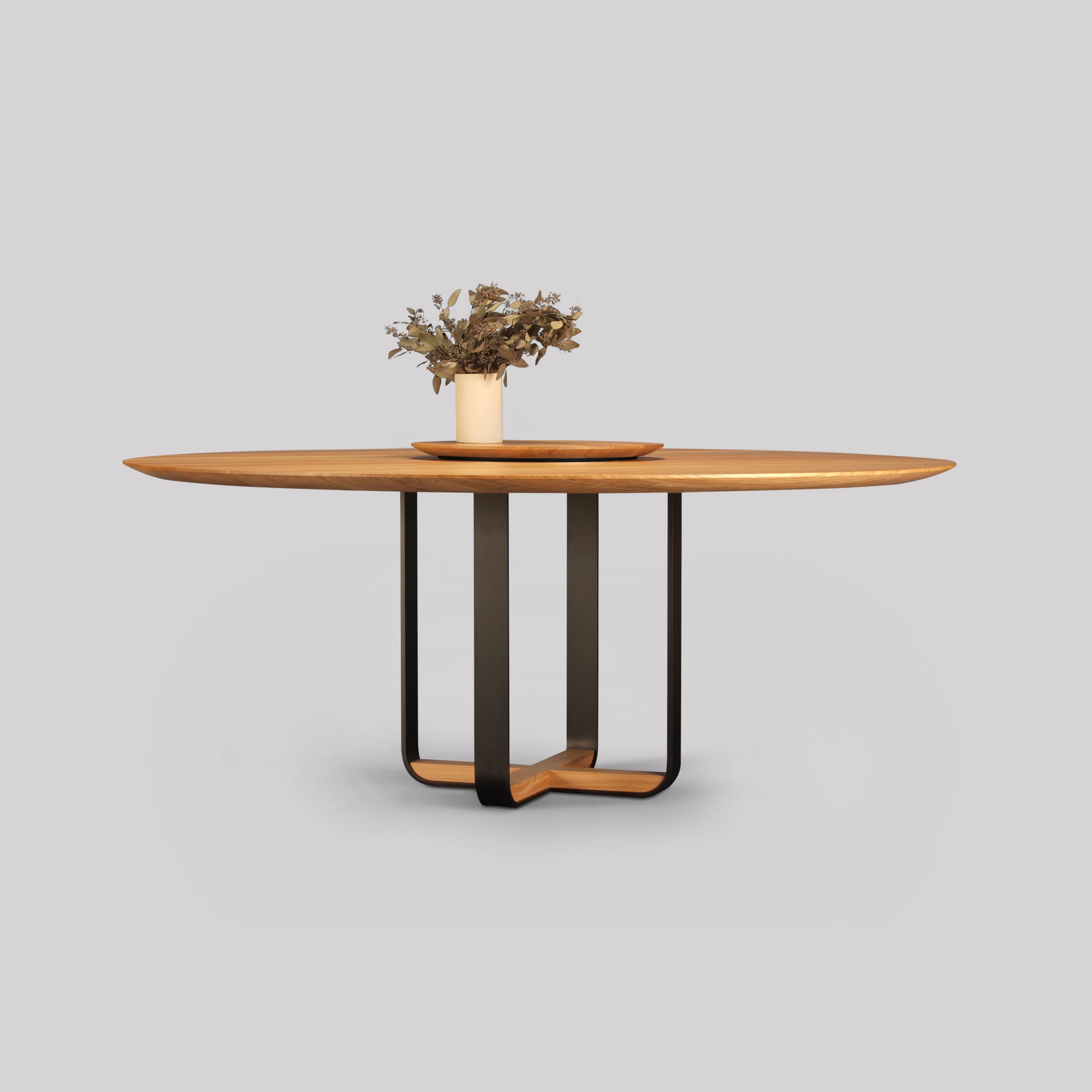 piedmont round dining table