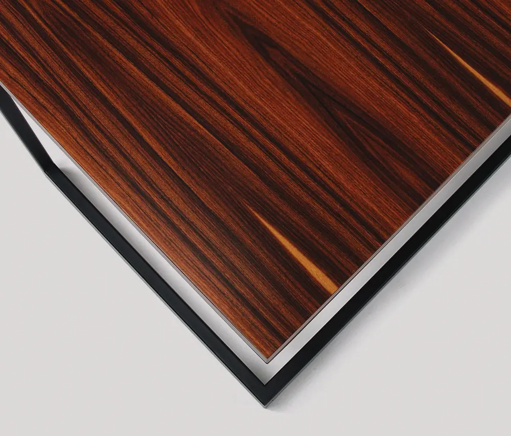 Skram - wishbone slab top desk