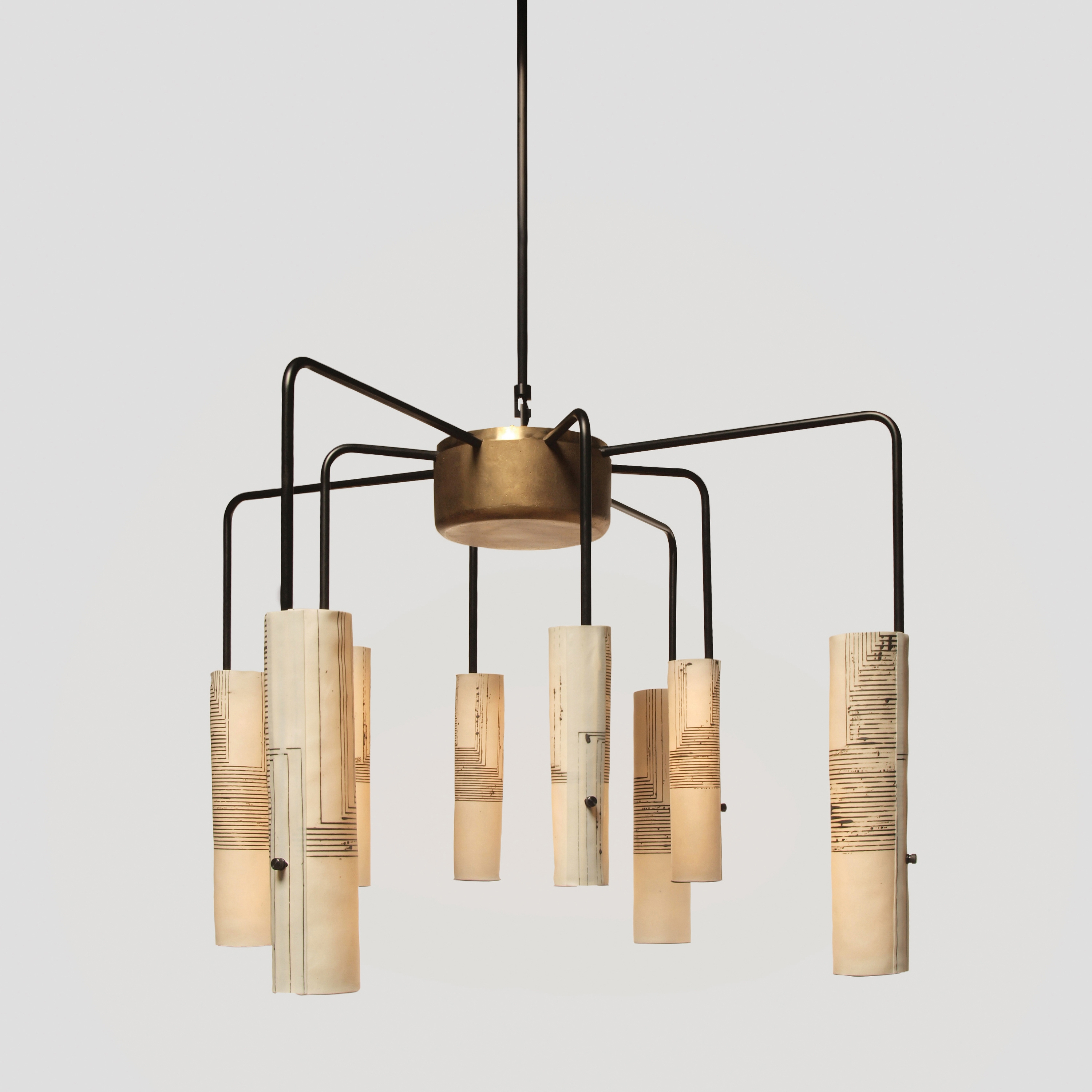 Display product arak 8-arm chandelier from manufacturer Skram