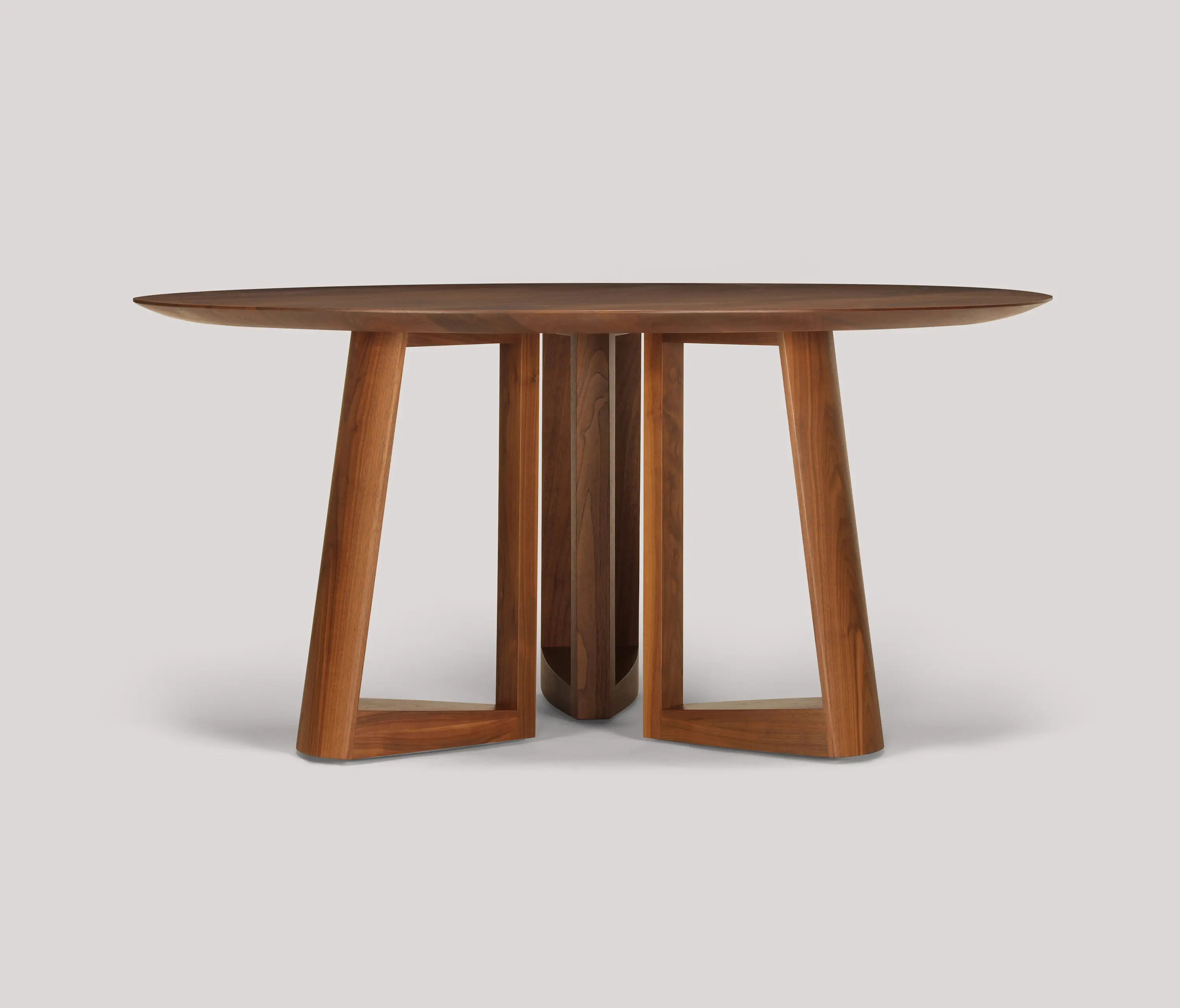 Skram - lineground round dining table