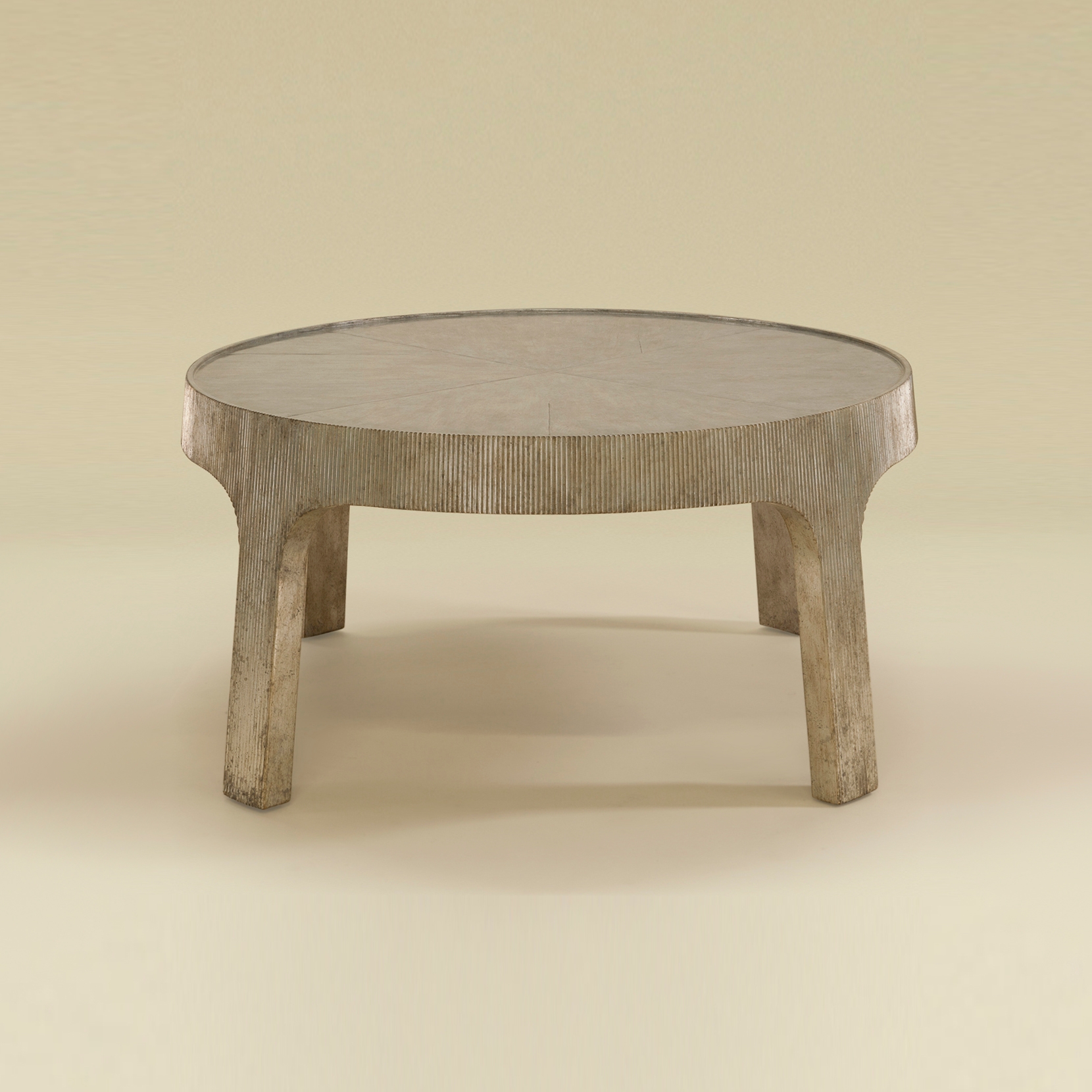 Display product SIL LEAF Reeded Bois Coffee Table from manufacturer Rose Tarlow