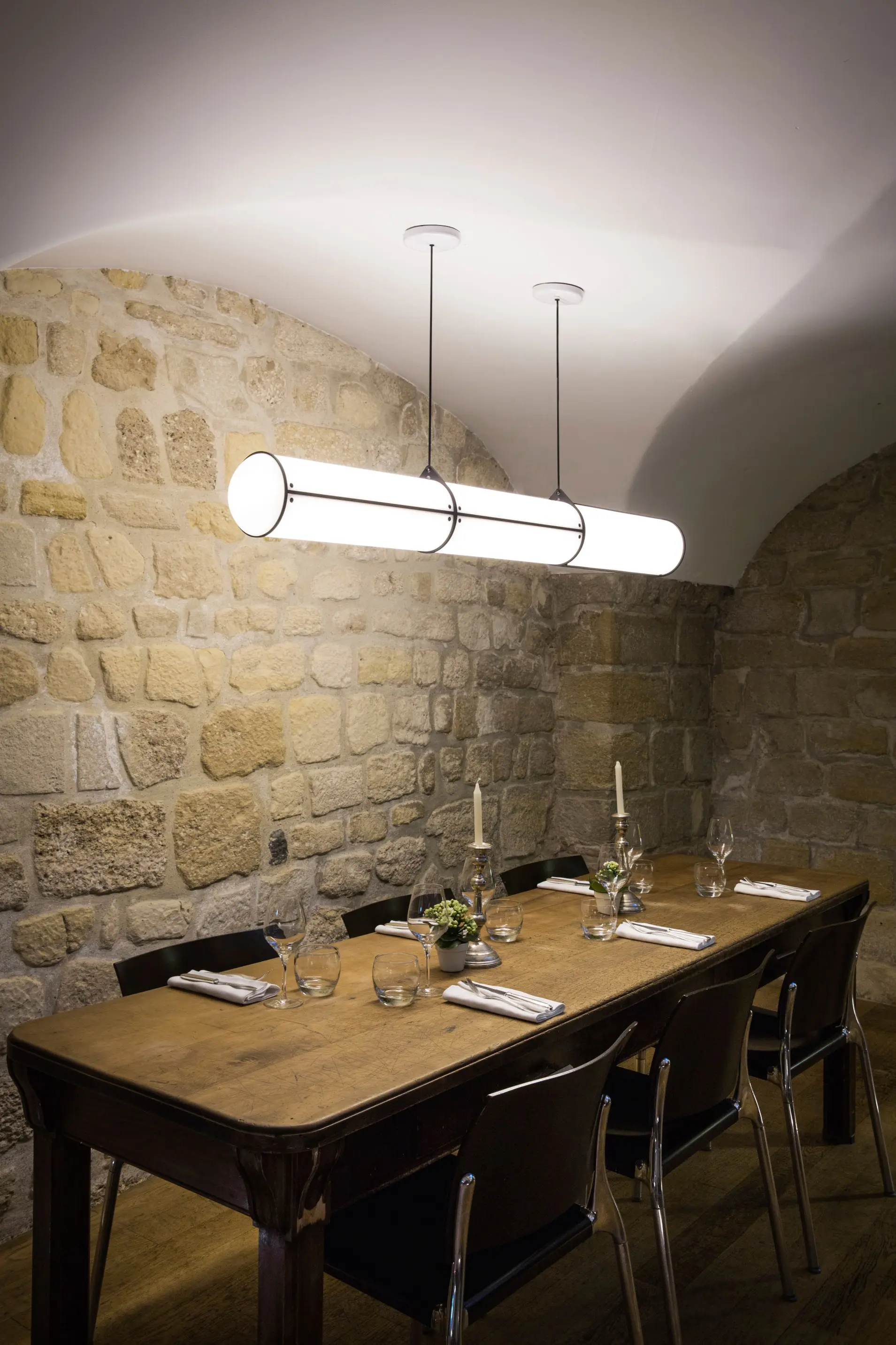 Roll & Hill - Endless Straight - 3 Units (Brushed brass)