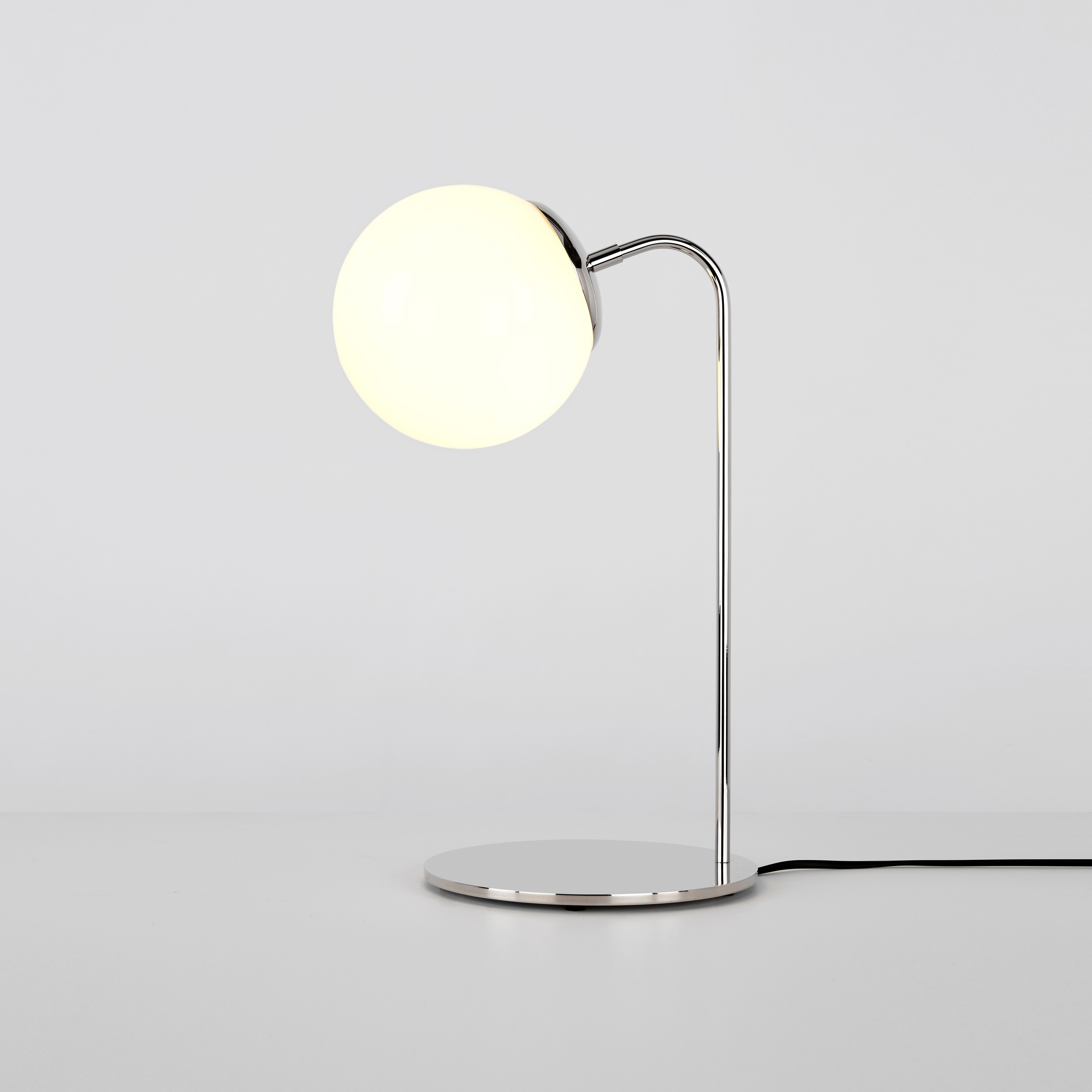 Modo Desk Lamp (Polished nickel/Cream)