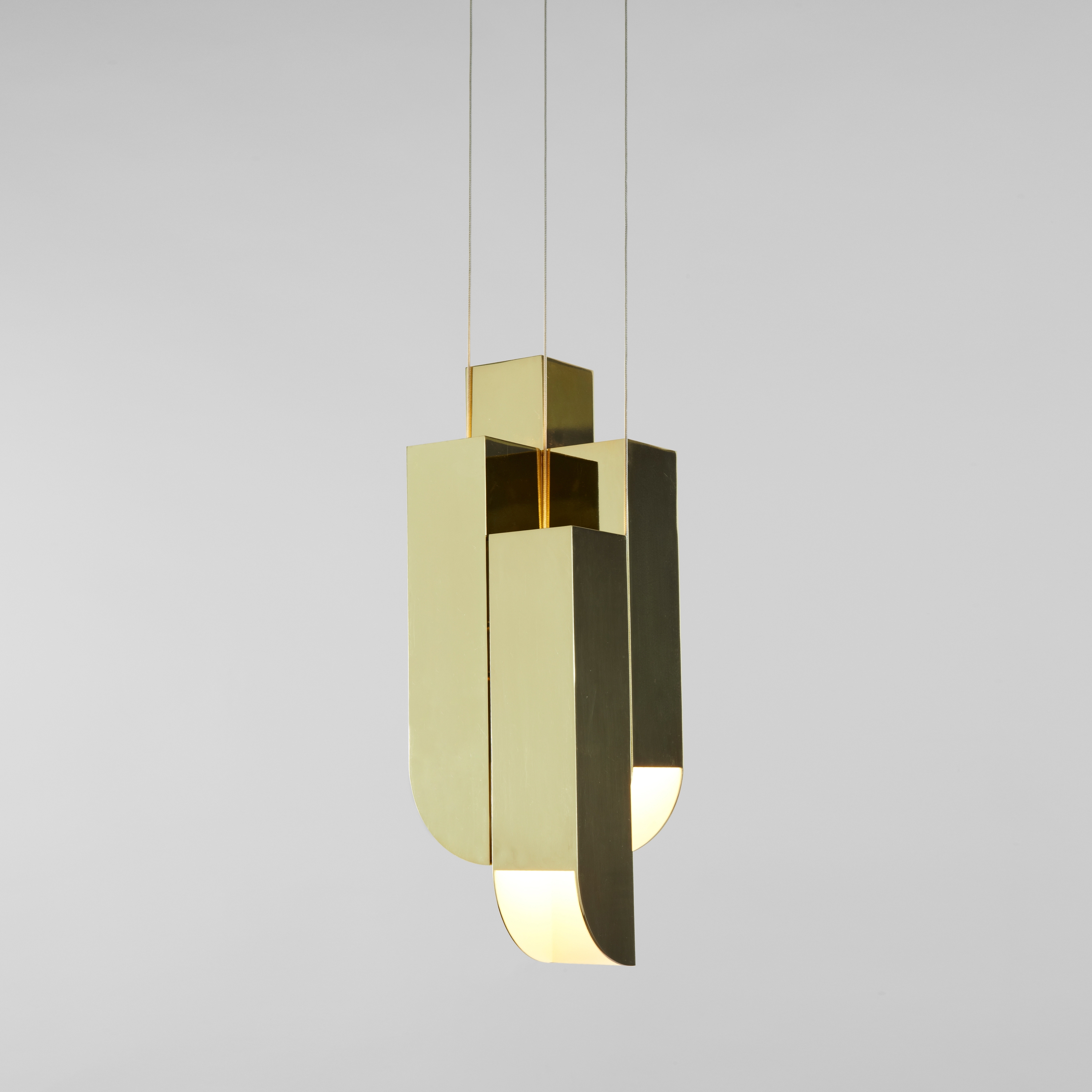 Cora Pendant - 4 Lights (Polished brass)