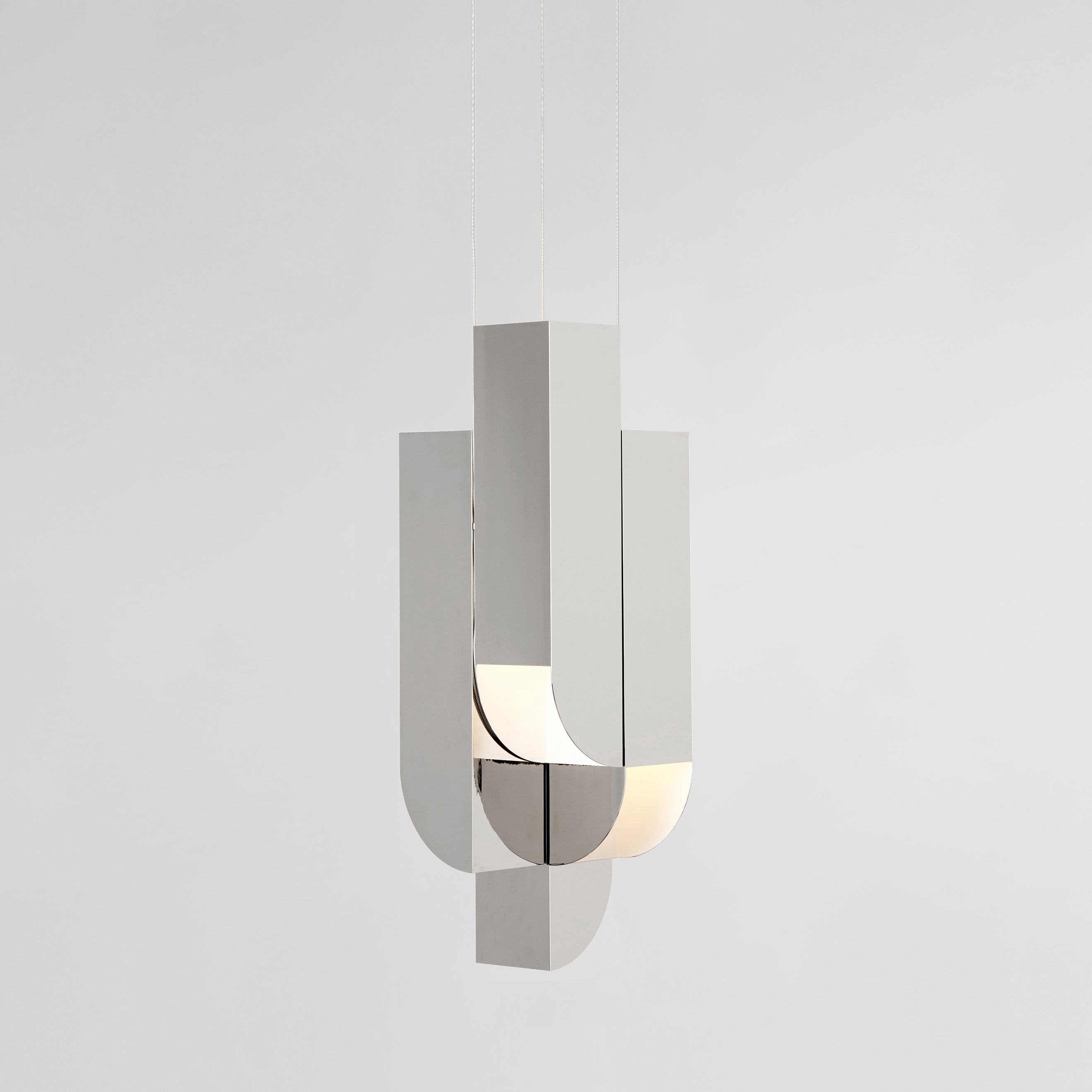 Display product Cora Pendant - 4 Lights (Polished nickel) from manufacturer Roll & Hill