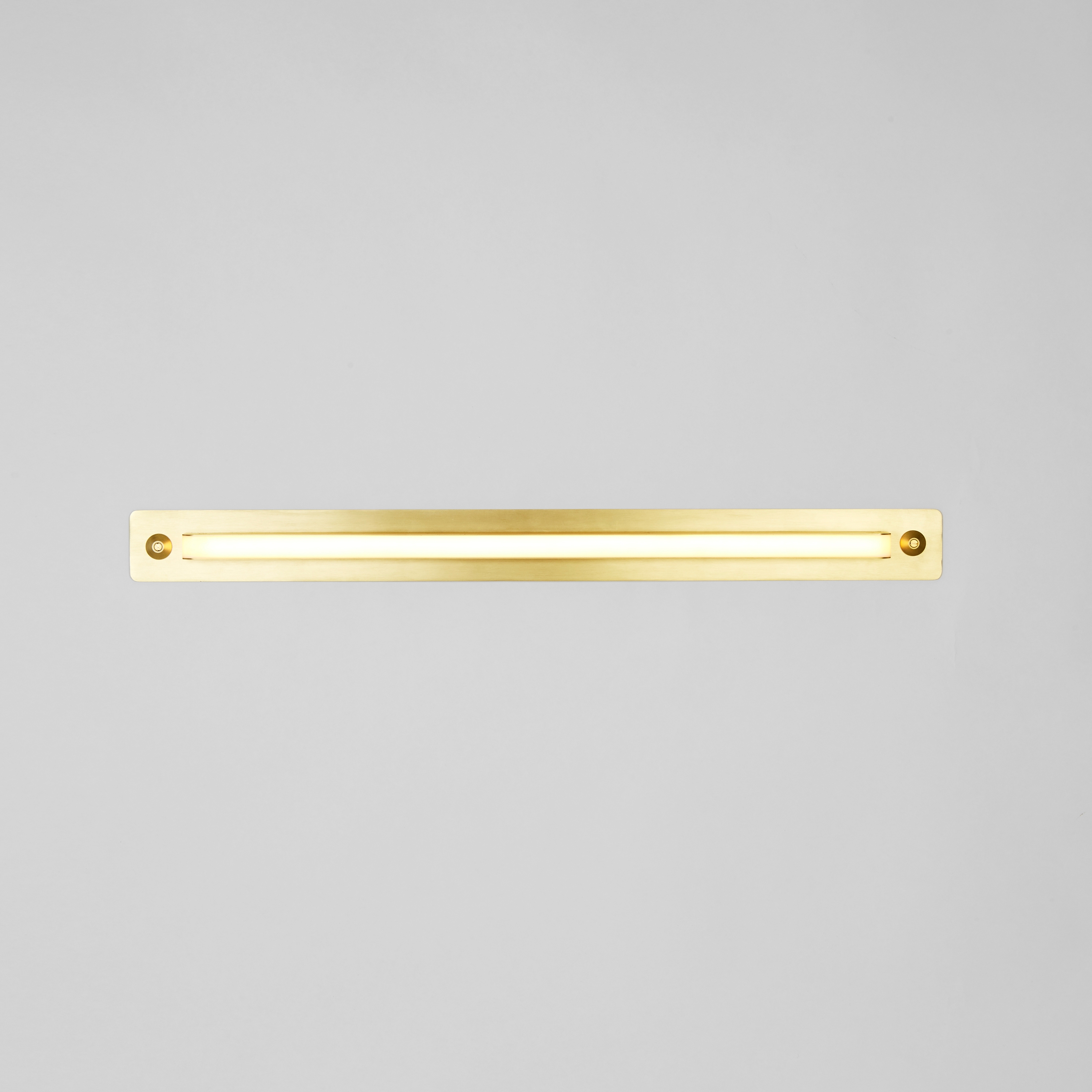 Halo Sconce - 32 inches (Brushed brass)