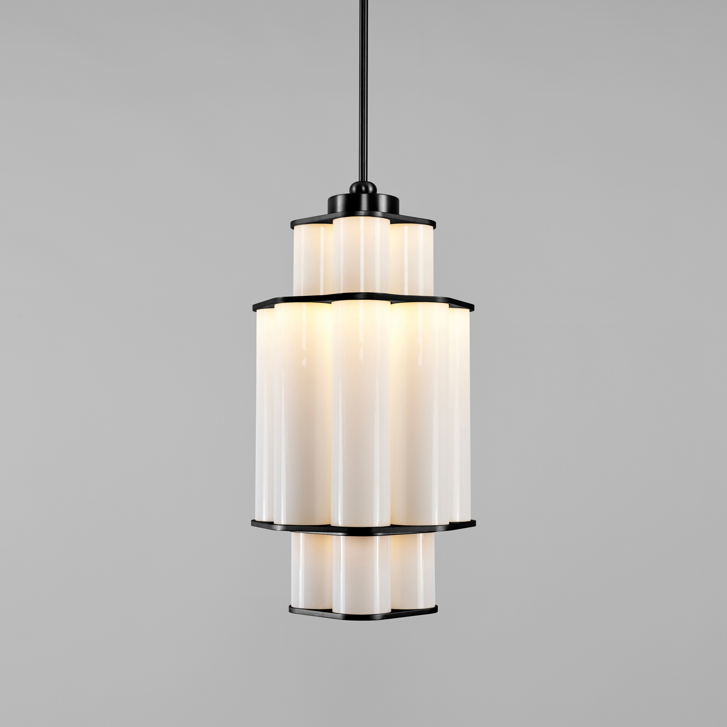 Bauer Chandelier 01 White / Black