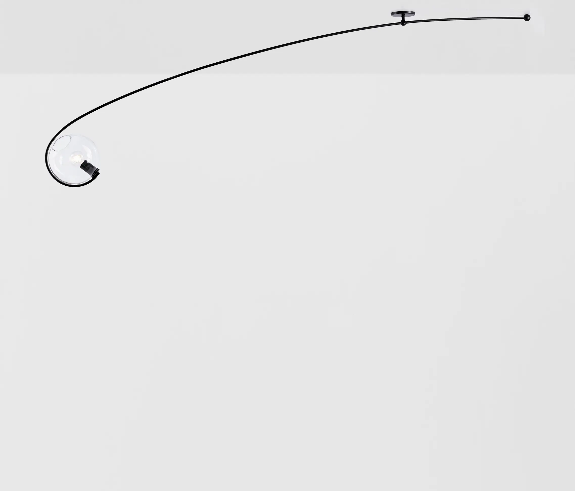Roll & Hill - Fiddlehead Cantilever (Black/Clear)