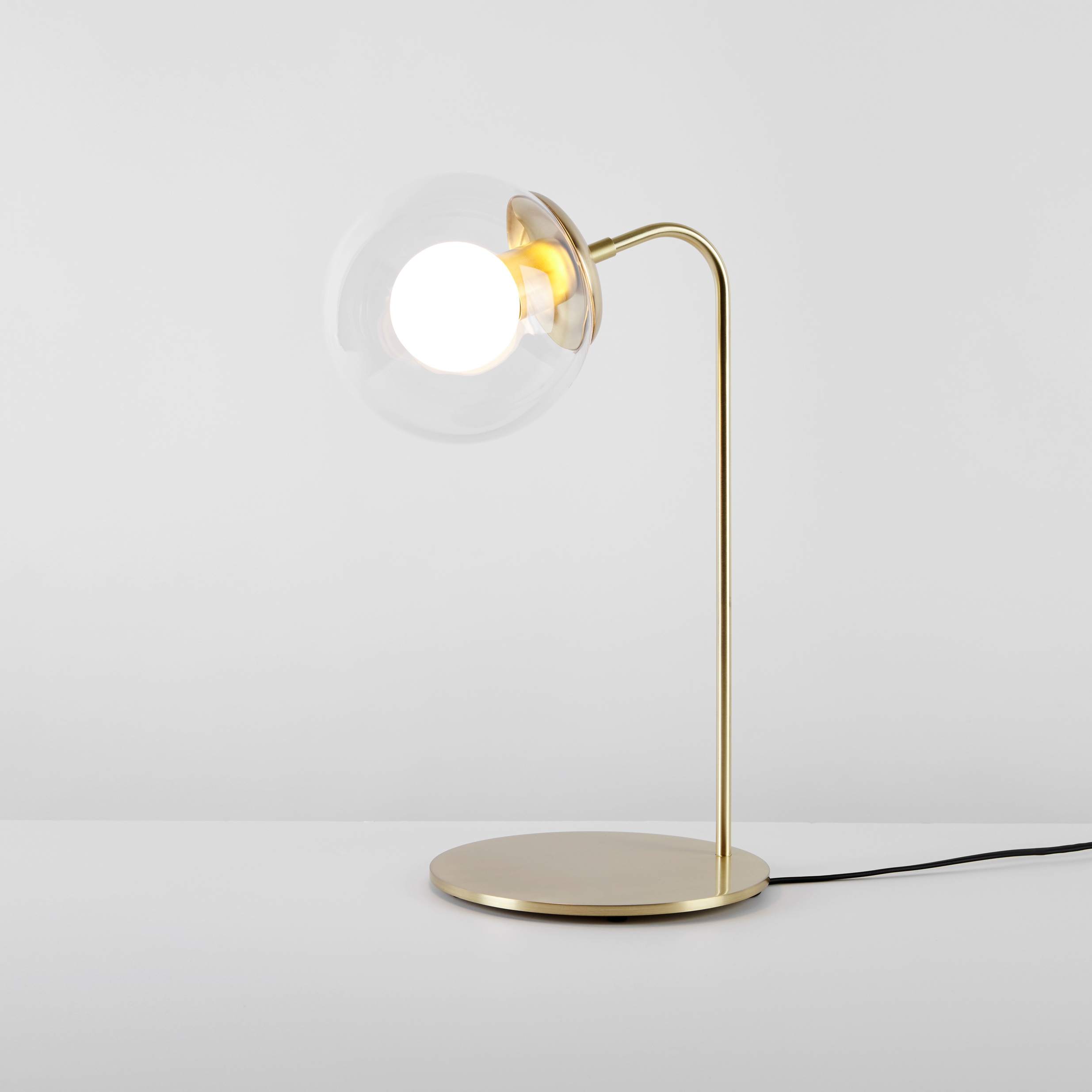 Modo Desk Lamp (Brass/Clear)