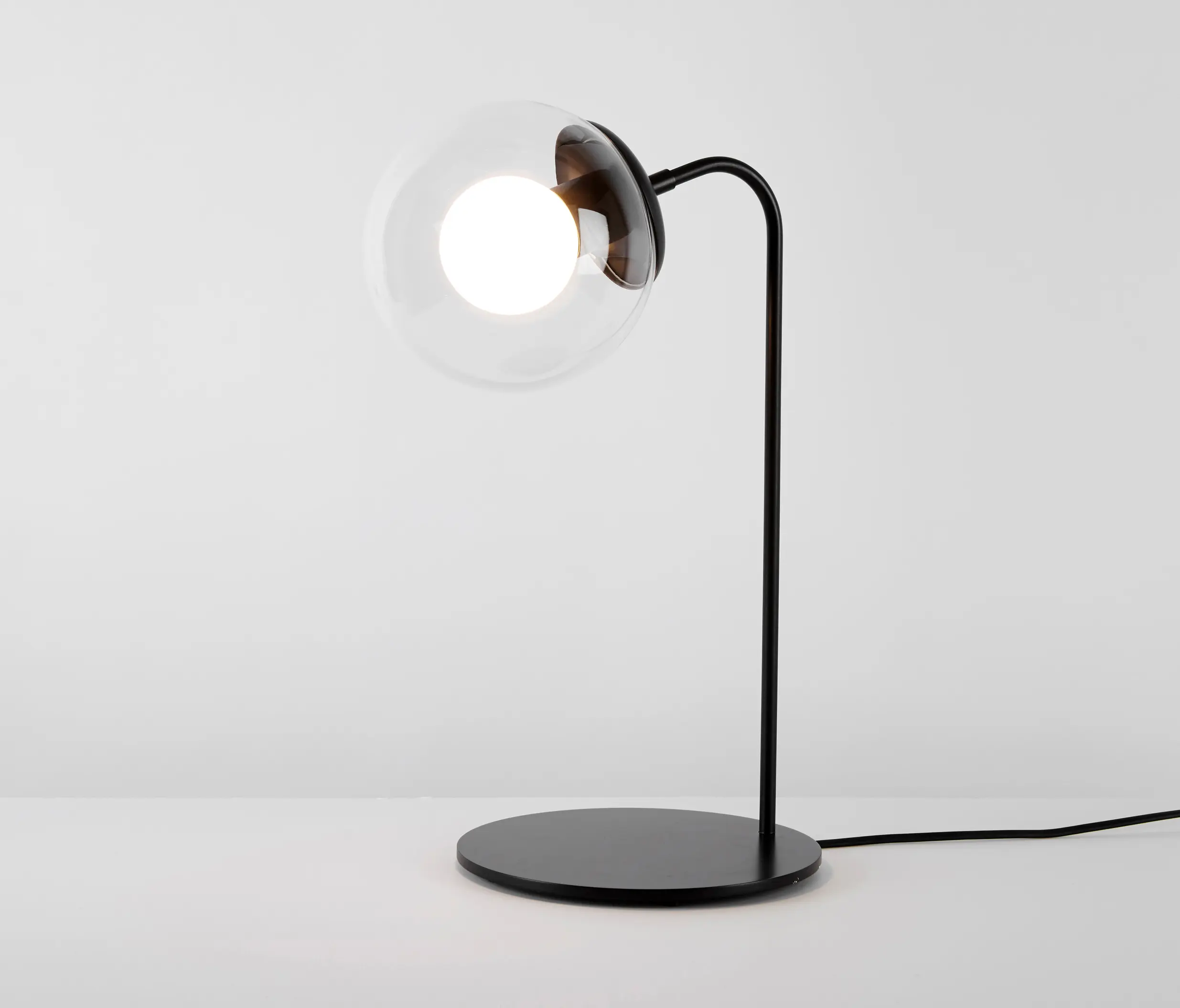 Roll & Hill - Modo Desk Lamp (Bronze/Clear)