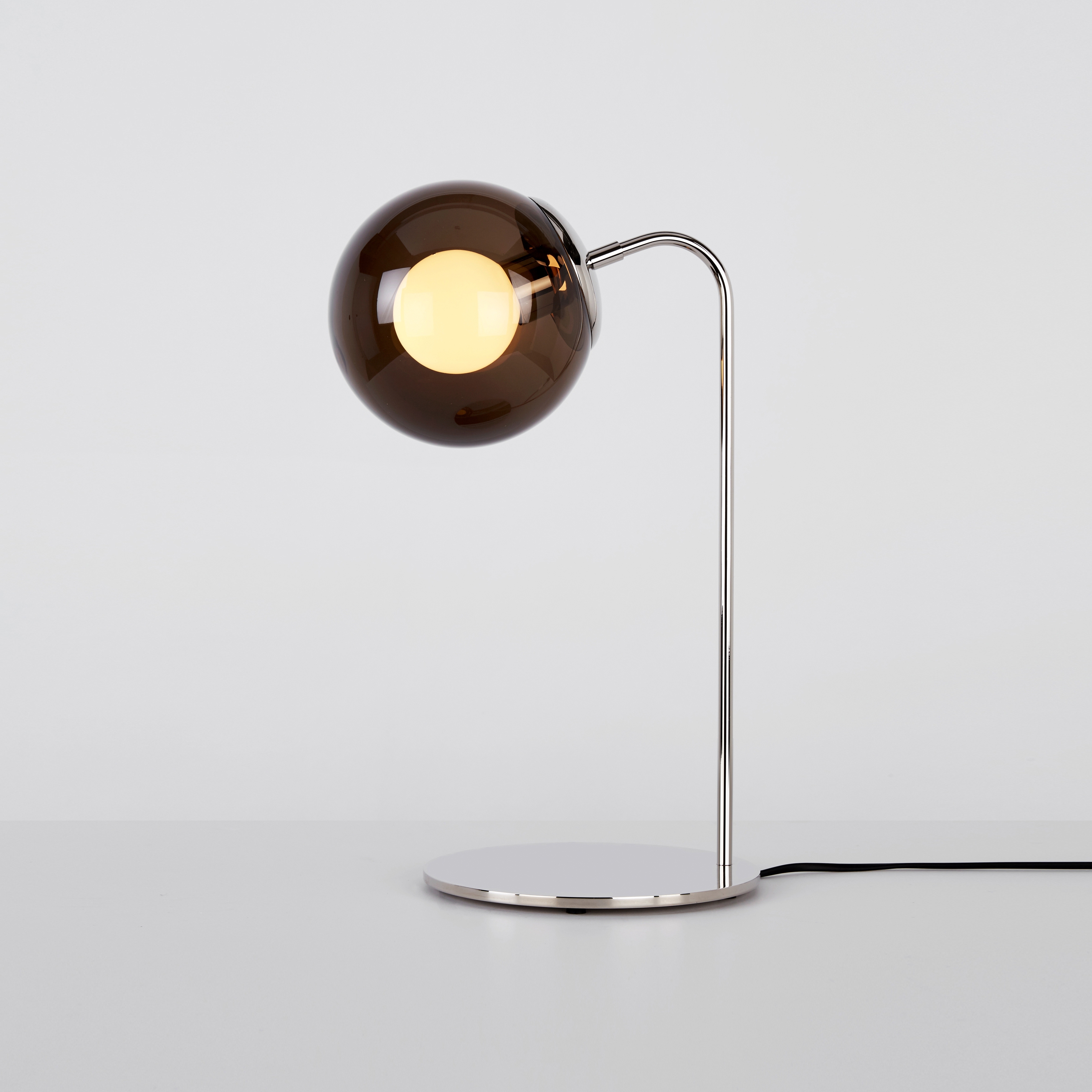 Modo Desk Lamp (Polished nickel/Smoke)