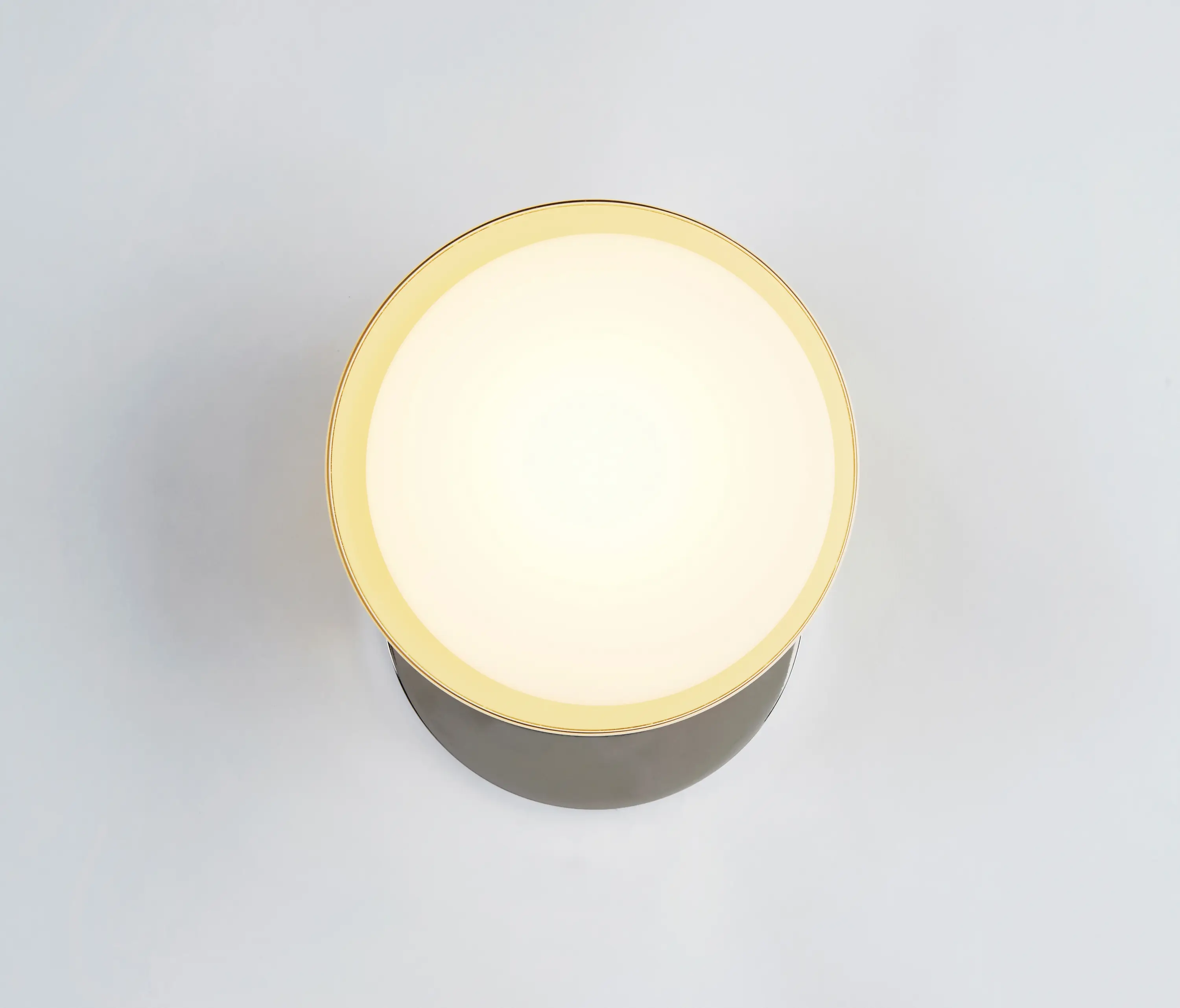 Roll & Hill - Geode Sconce (Polished nickel/Cream)