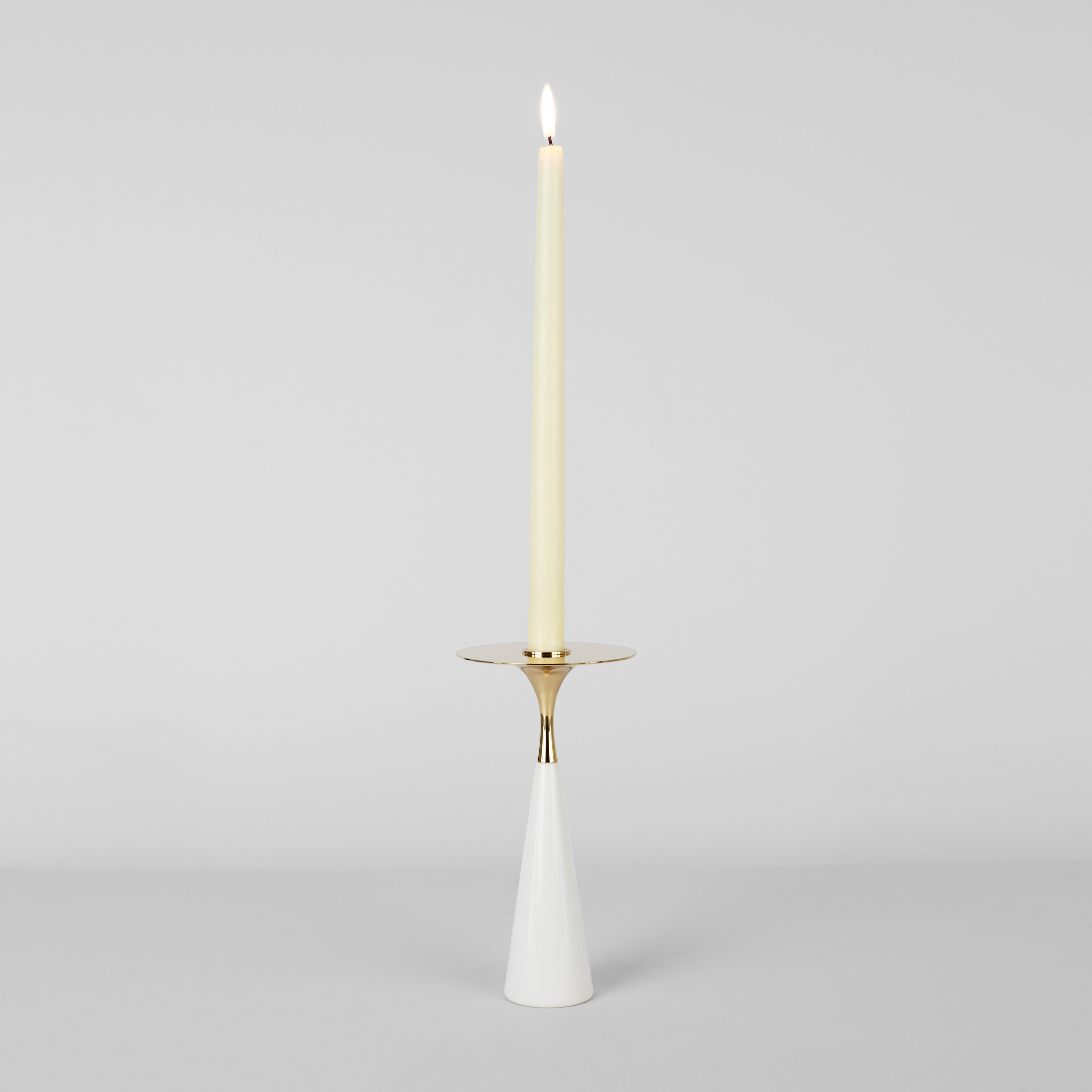 Moor (White/Polished brass)