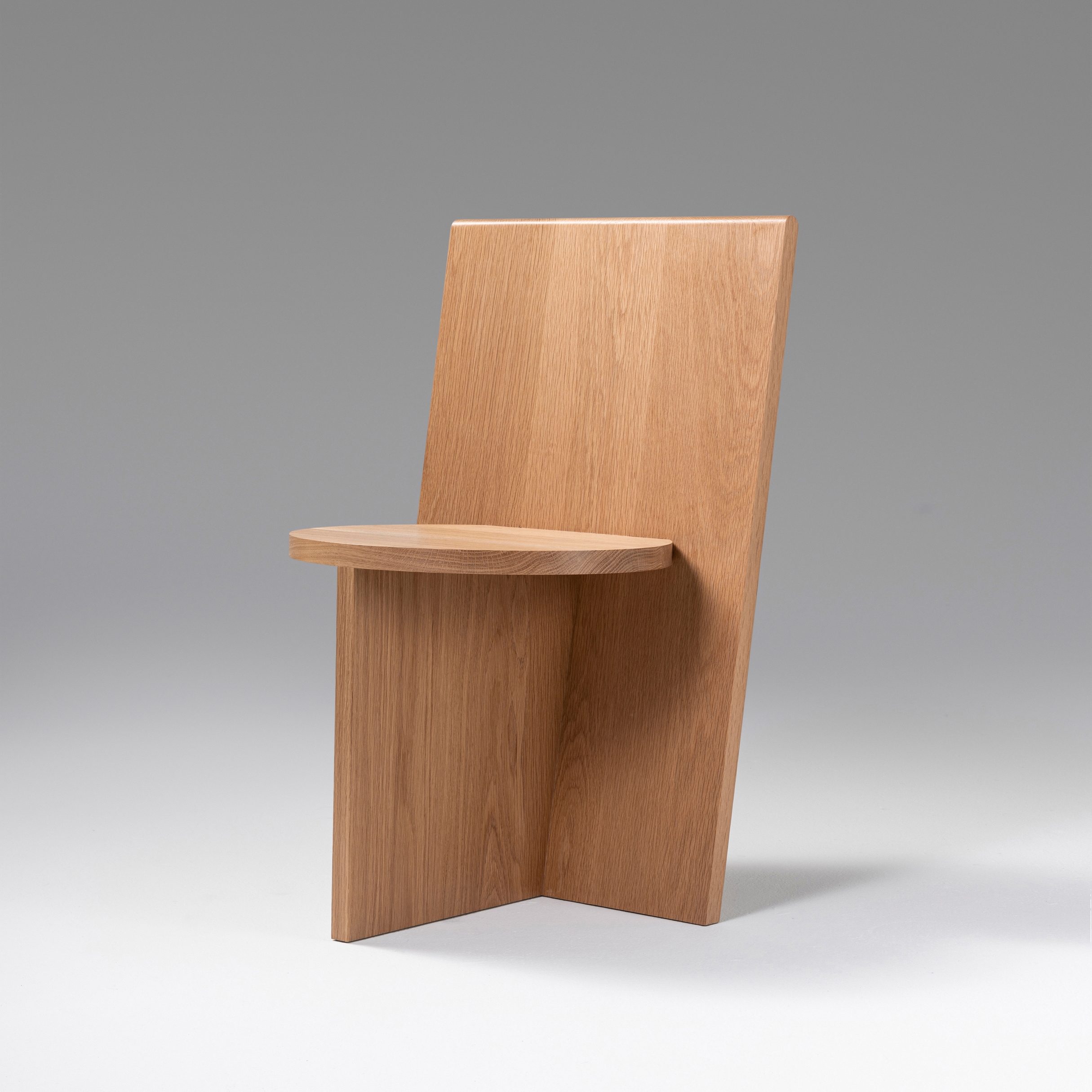 Display product Three Plane Chair (White Oak) from manufacturer Roll & Hill