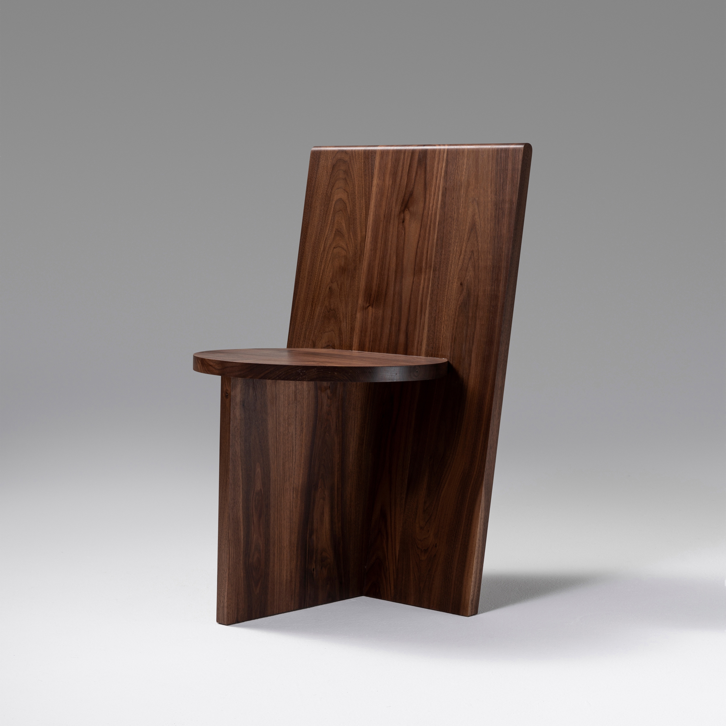 Three Plane Chair (Black Walnut)