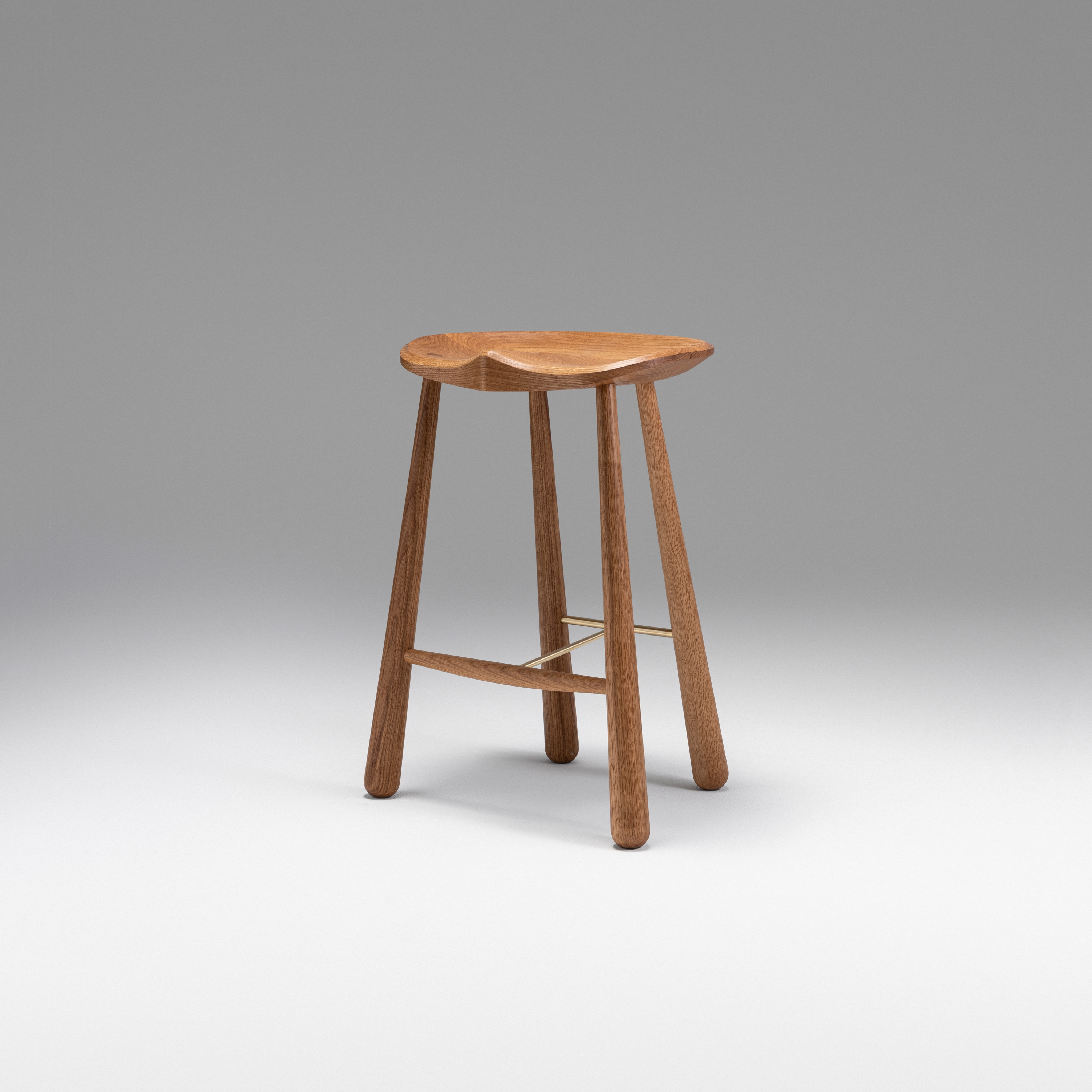 Taper Counter Stool (White Oak)