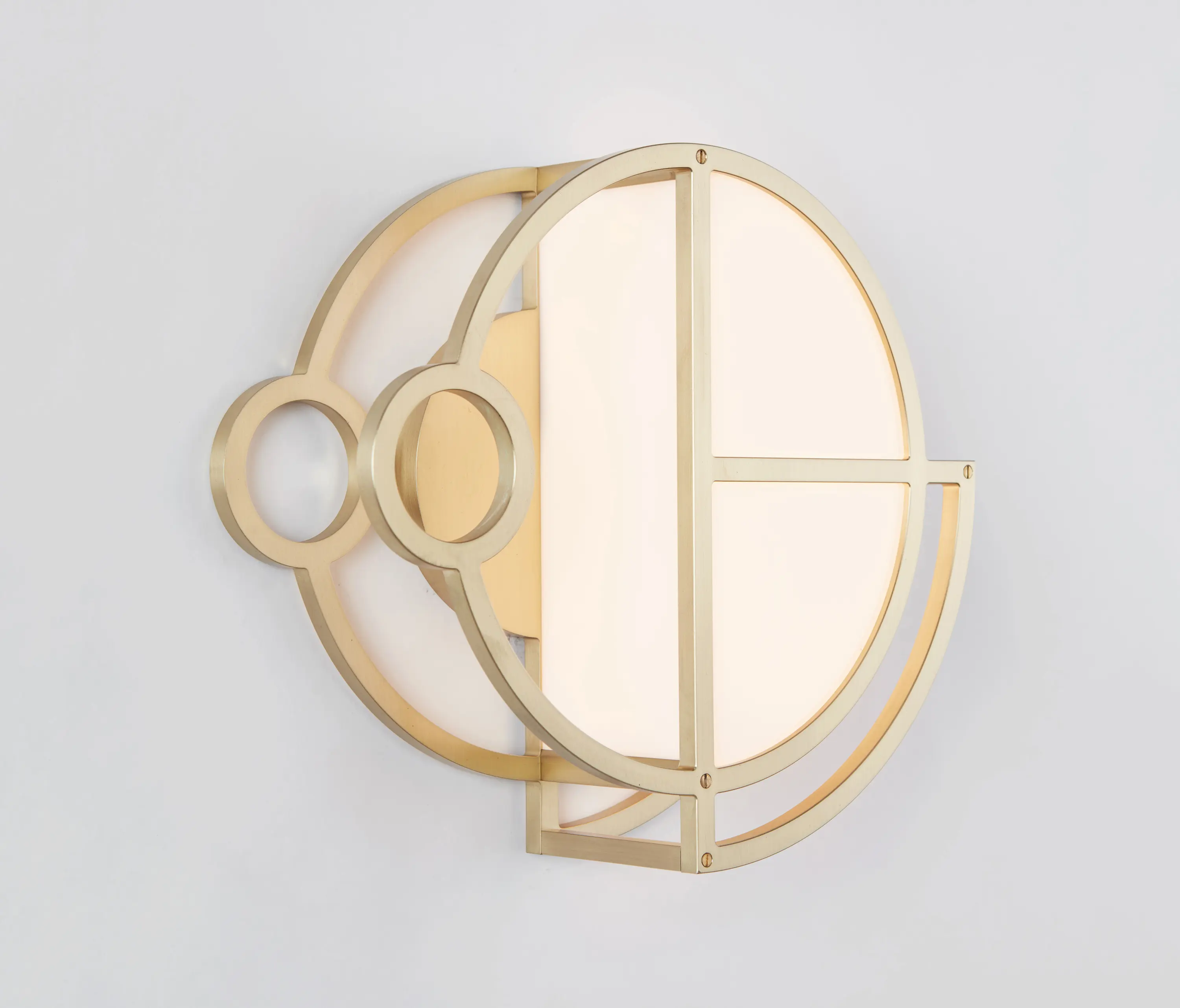 Roll & Hill - Moonrise Sconce 01 (Brushed Brass)