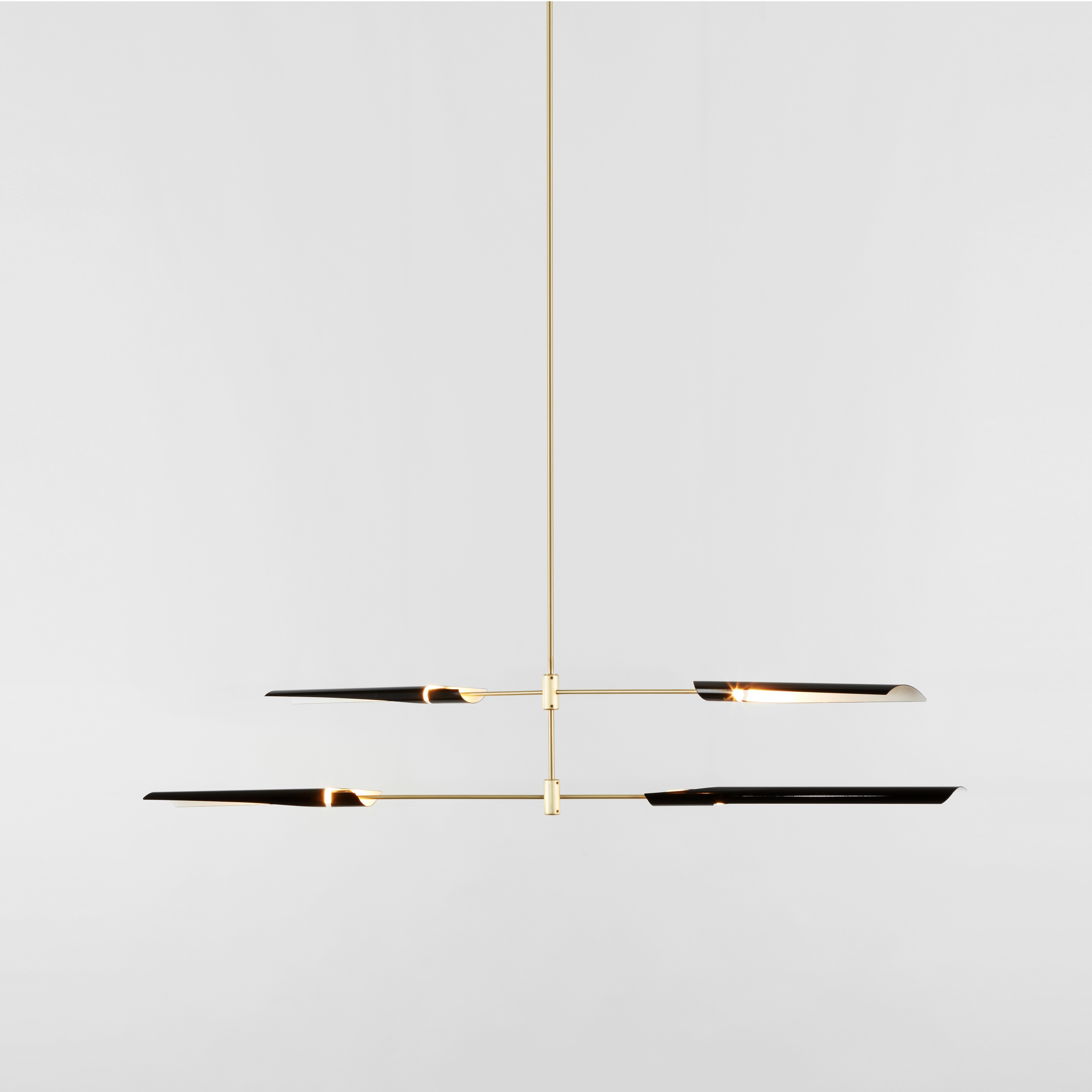 Vertoon produk Boden Chandelier 04 - Horizontal van vervaardiger Roll & Hill