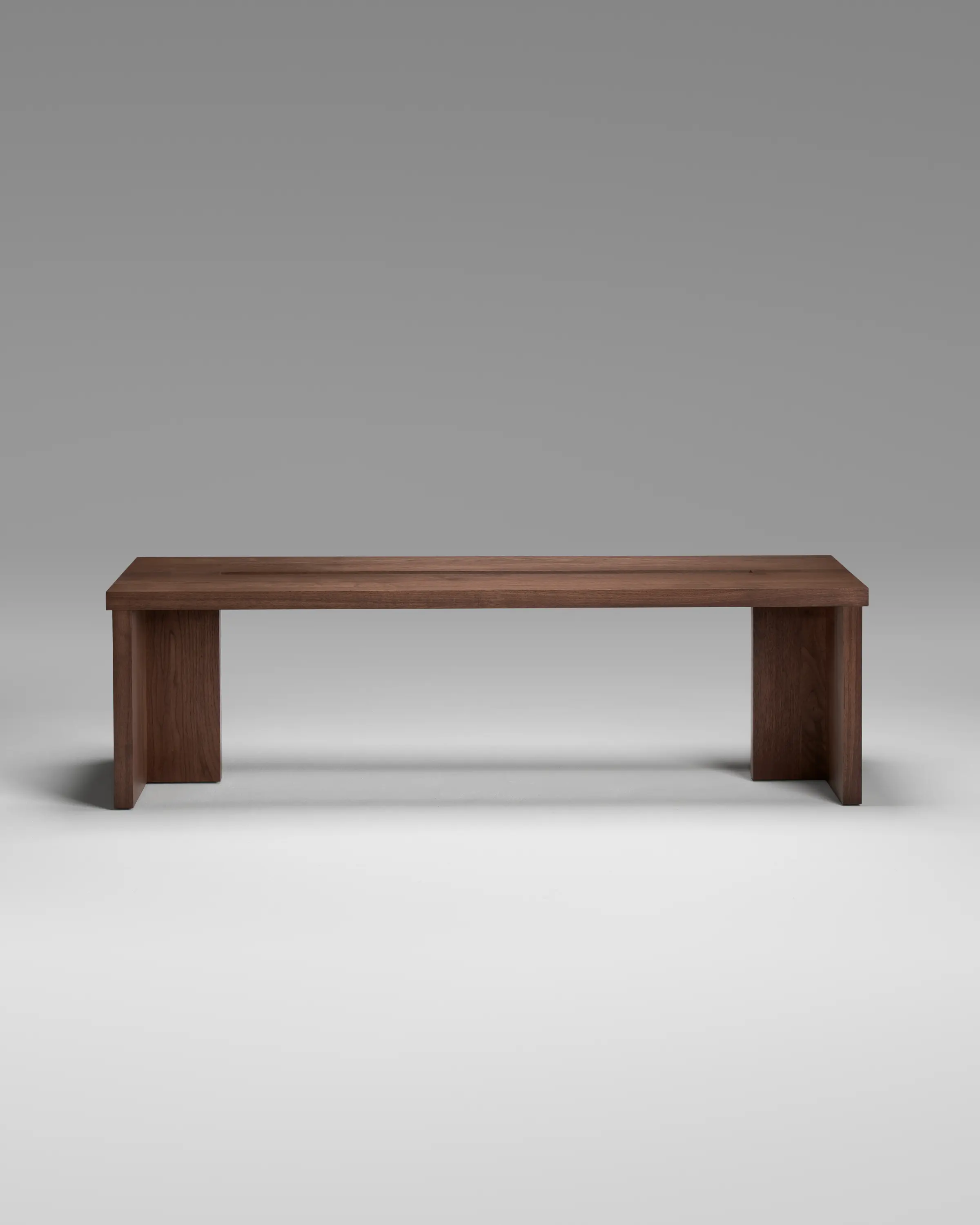 Roll & Hill - Grange Bench - 60 inch (Black Walnut)