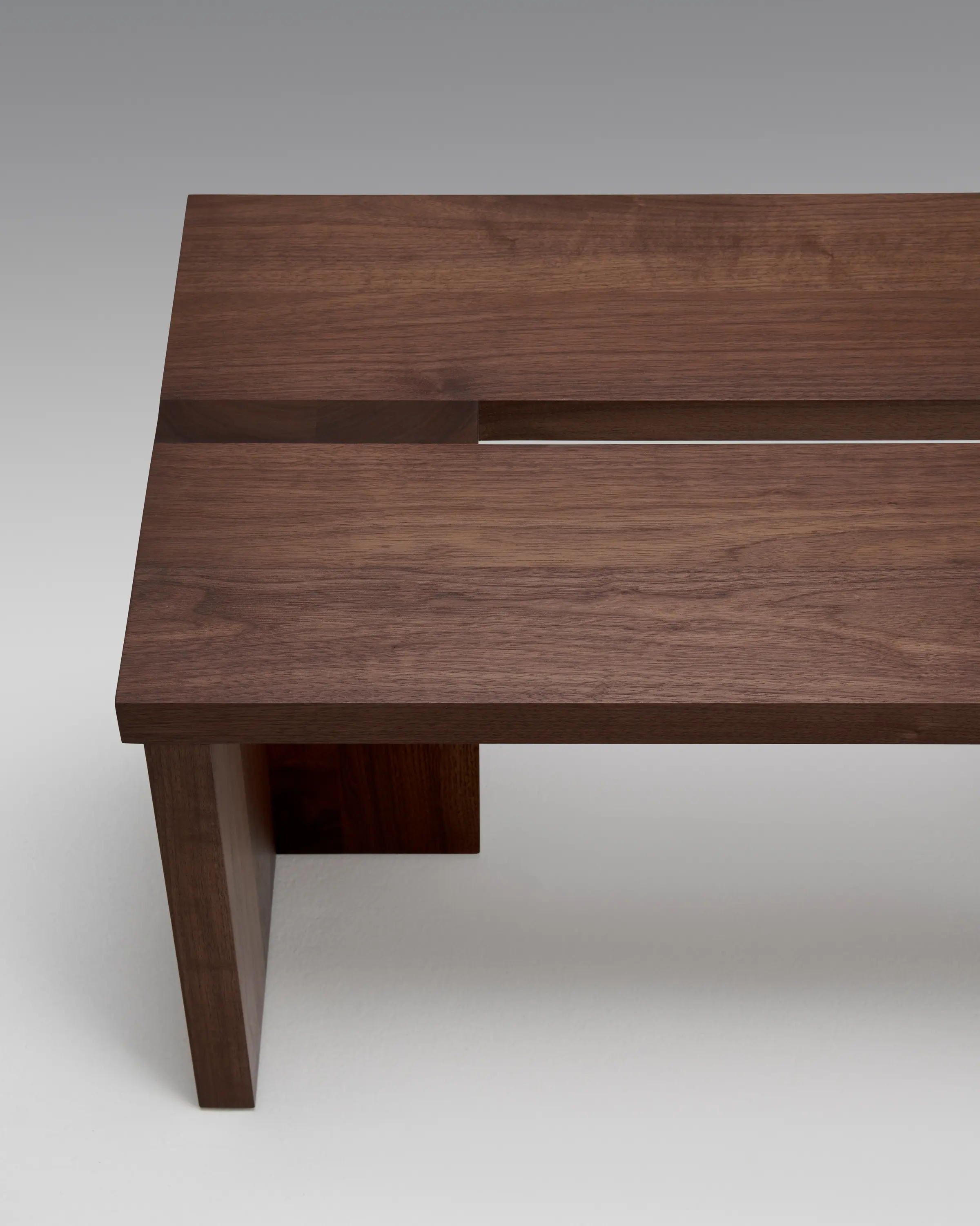 Roll & Hill - Grange Bench - 60 inch (Black Walnut)