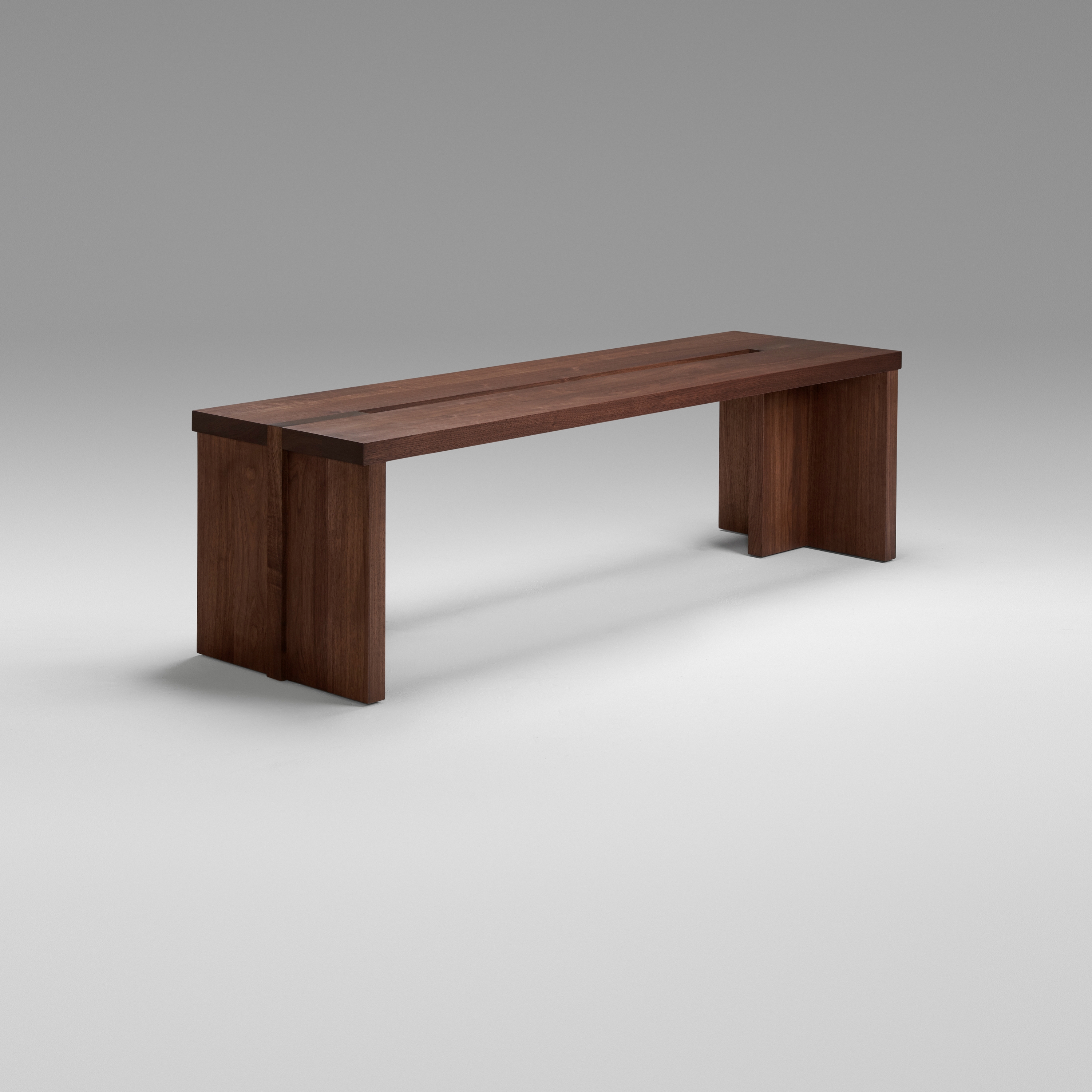 Grange Bench - 60 inch (Black Walnut)